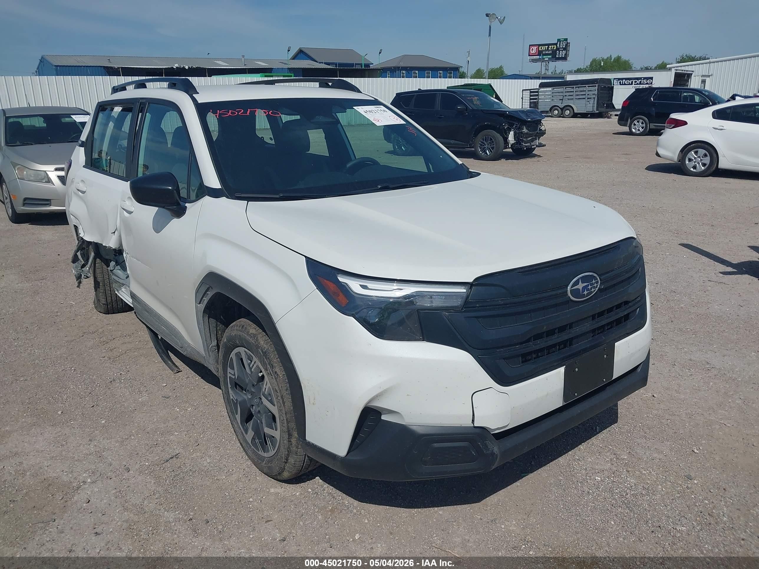 2026 Subaru Forester, VIN 4S4SLDA68T3050945 — Бок