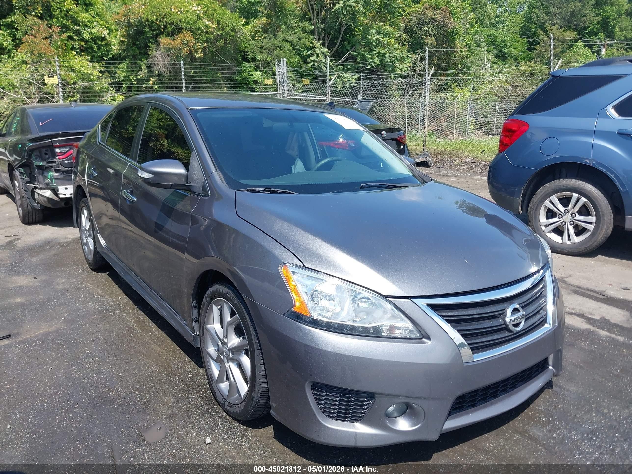 2015 Nissan Sentra SL, VIN 3N1AB7AP2FY236217 — Side
