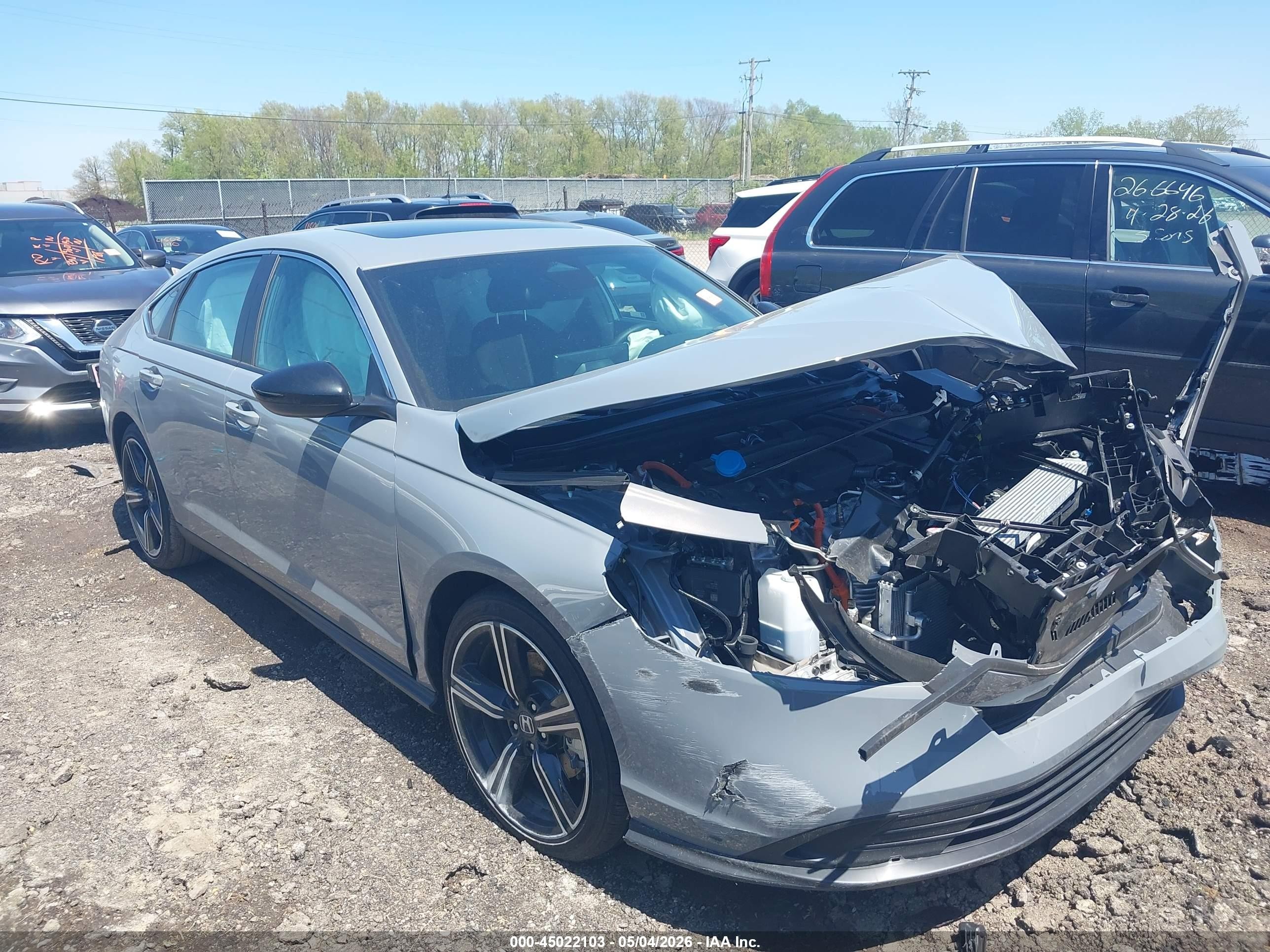 2025 Honda Accord Sport, VIN 1HGCY2F58SA094244 — Перед