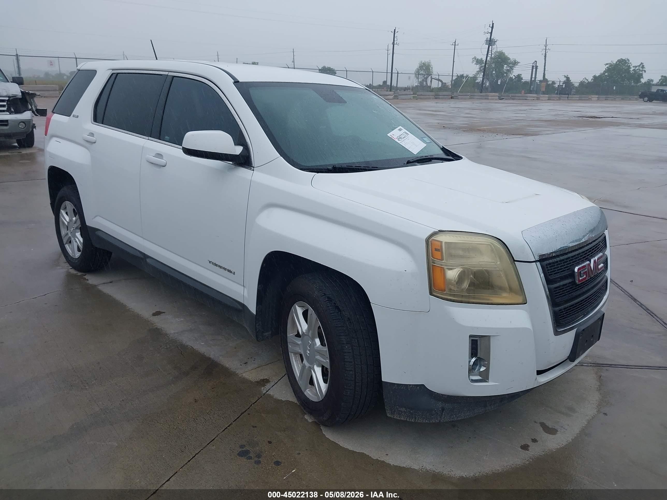 2015 GMC Terrain SLE, VIN 2GKALMEK1F6287222 — Repossession