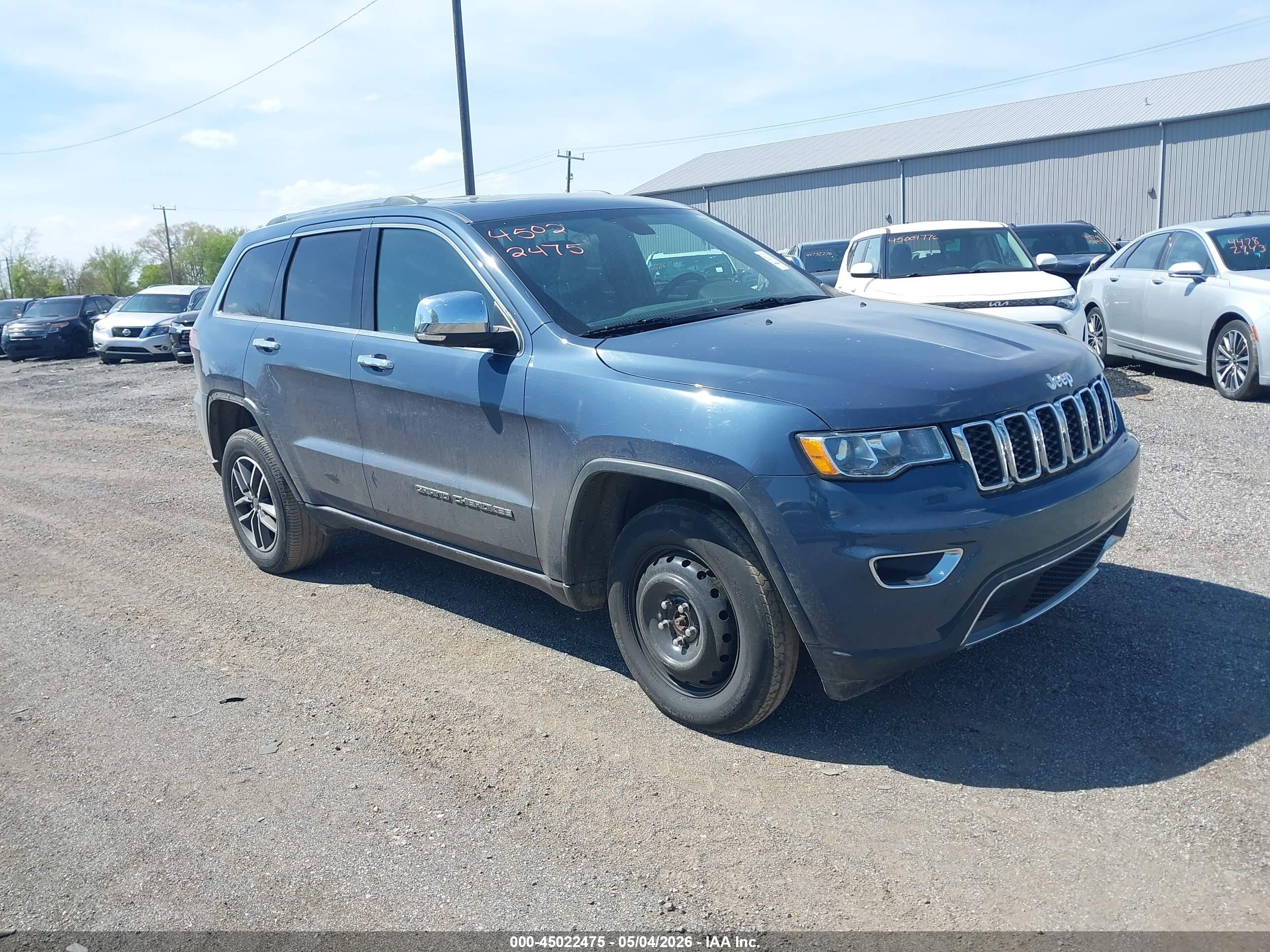 2021 Jeep Grand Cherokee 80th Anniversary, VIN 1C4RJFBG8MC771005 — После угона