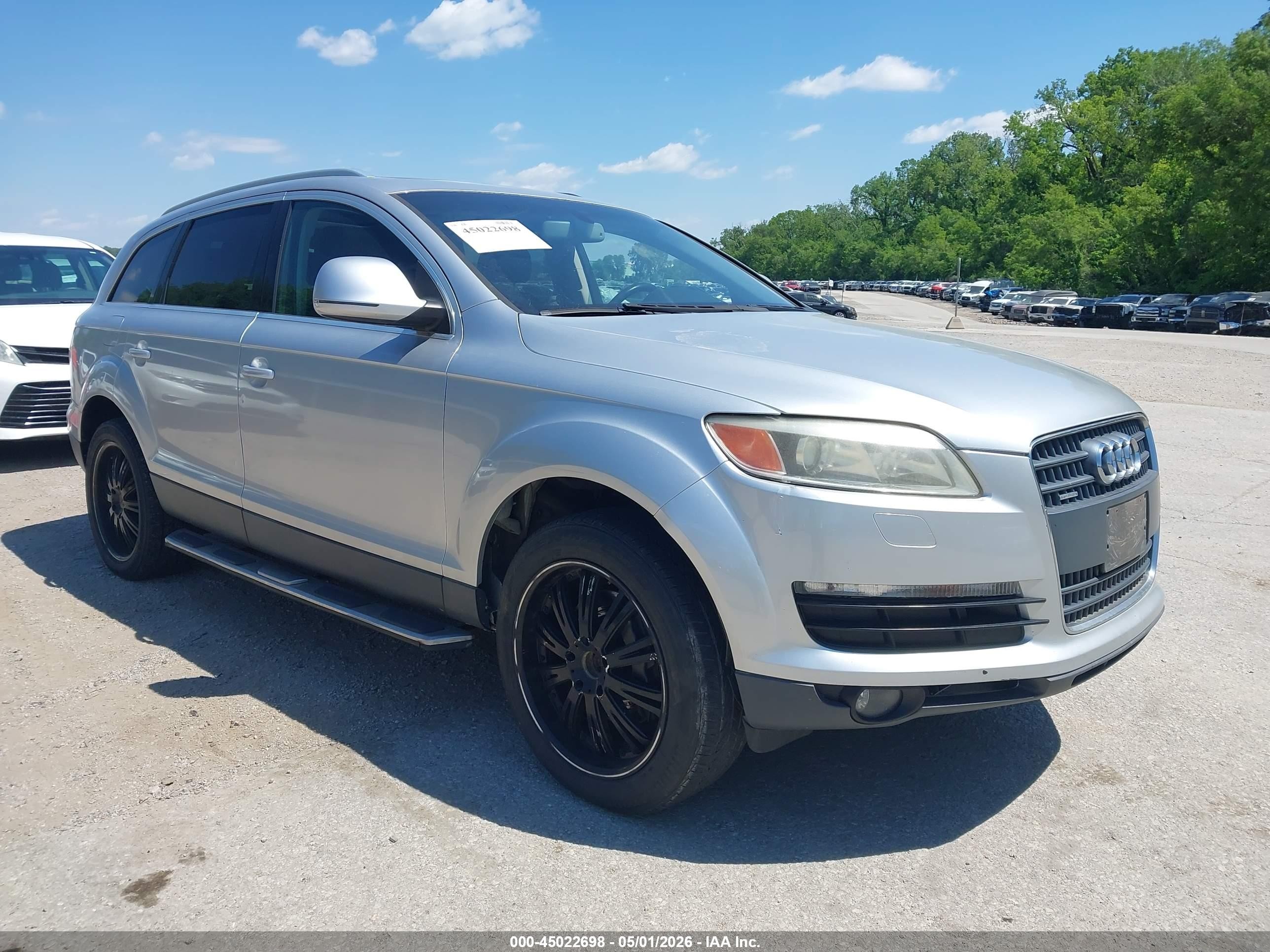 2007 Audi Q7 Premium, VIN WA1BY74L57D067415 — Normal wear