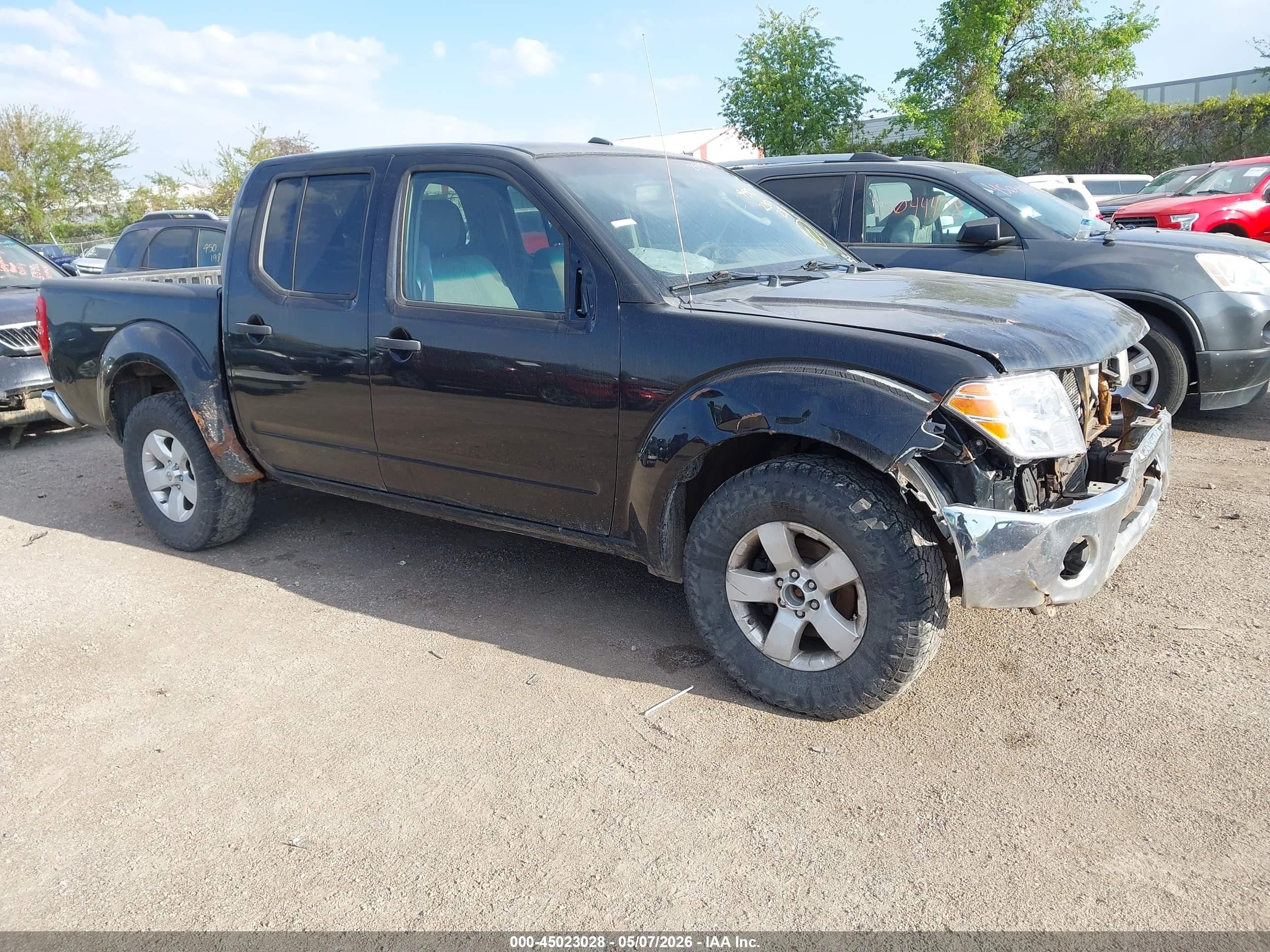 2011 Nissan Frontier SV, VIN 1N6AD0EV1BC415887 — Front end