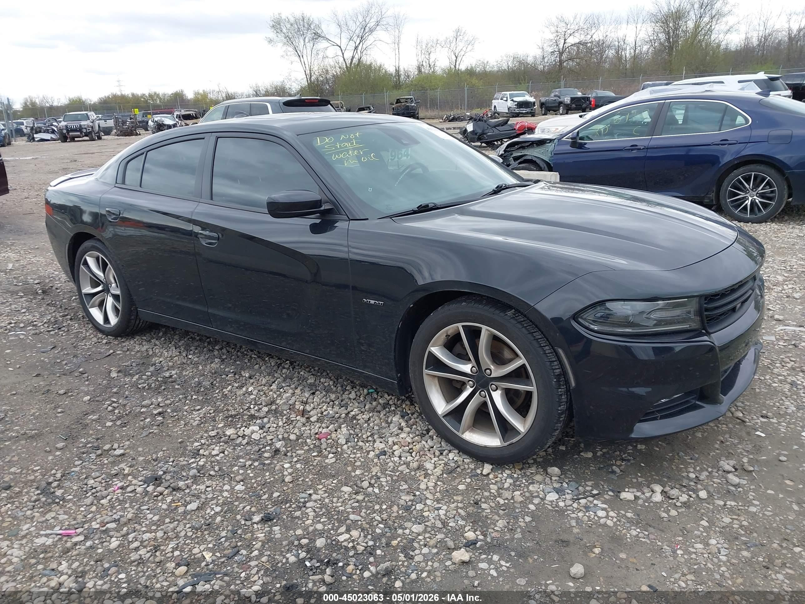 2015 Dodge Charger RT, VIN 2C3CDXCT6FH730343 — Fresh water flood