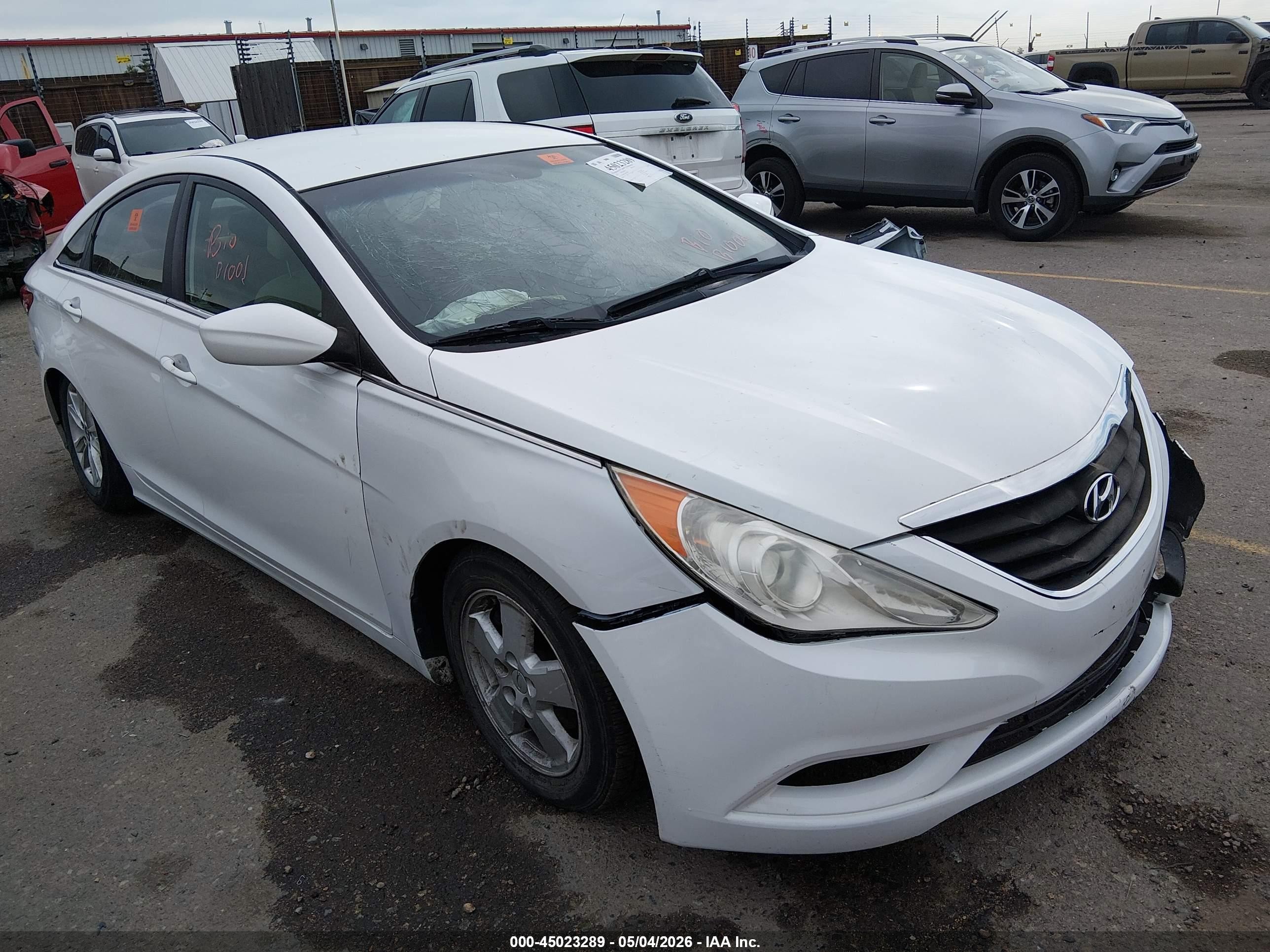 2013 Hyundai Sonata GLS, VIN 5NPEB4AC9DH708935 — Biohazard / chemical