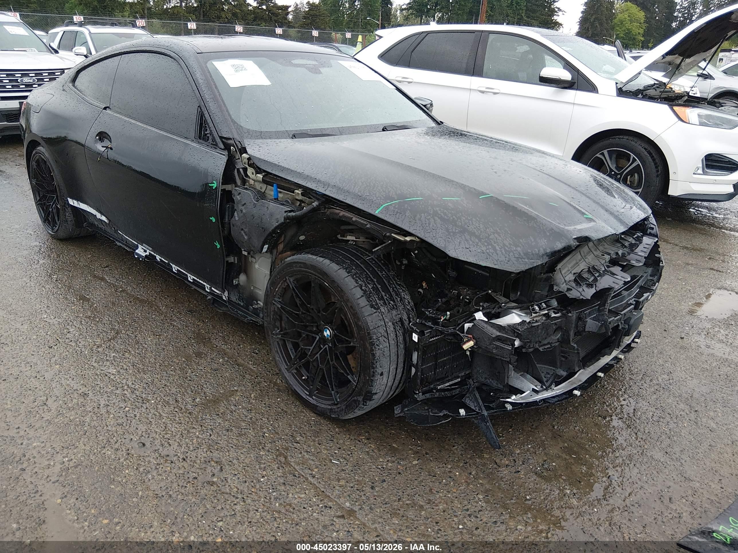 2023 BMW M4 Competition xDrive, VIN WBS43AZ00PCM29450 — Front end