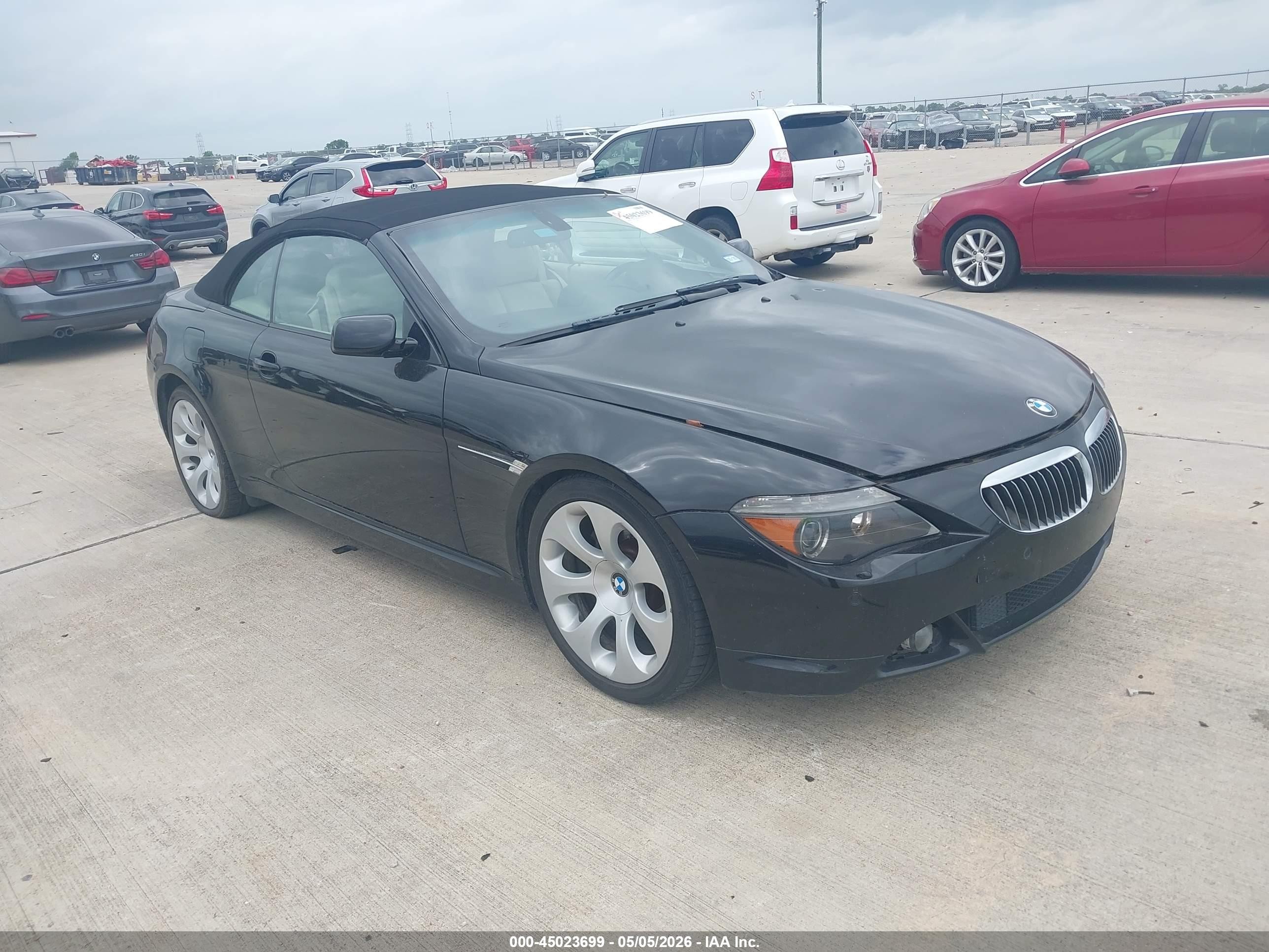 2007 BMW 6 Series 650i, VIN WBAEK13507CN84581 — Repossession