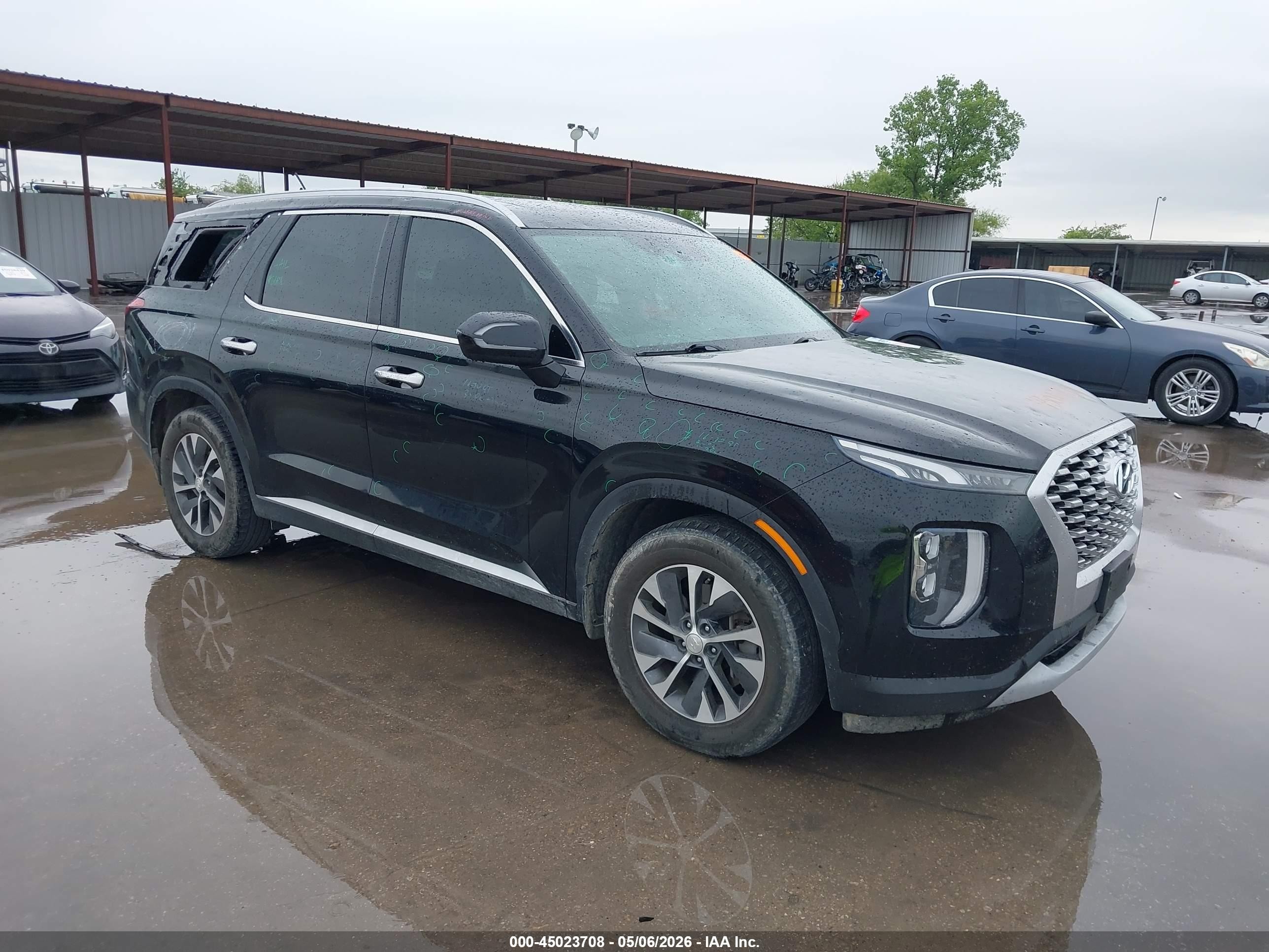 2022 Hyundai Palisade SEL, VIN KM8R24HE4NU477941 — Hail