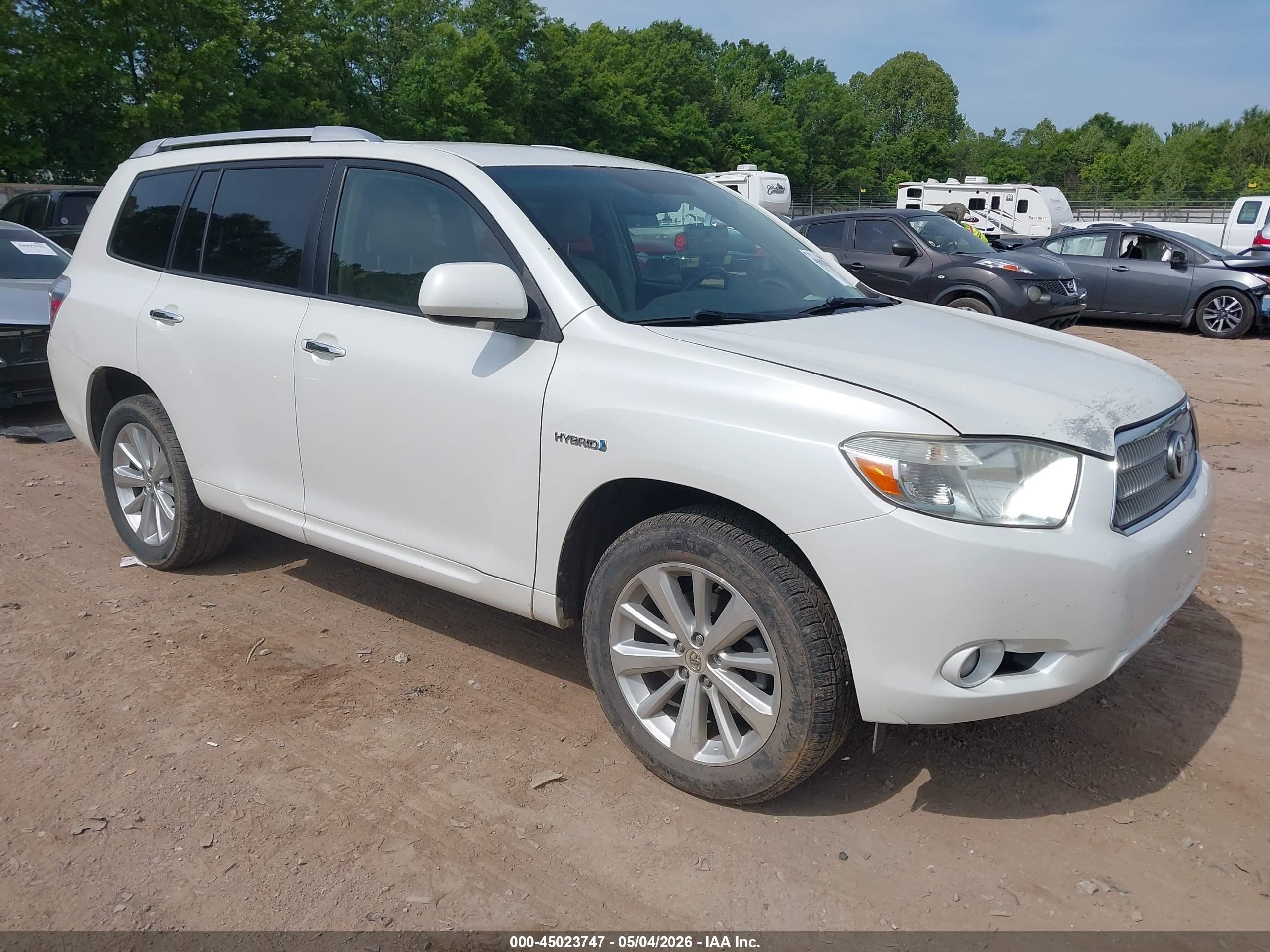 2009 Toyota Highlander Limited, VIN JTEEW44A492026192 — Front end