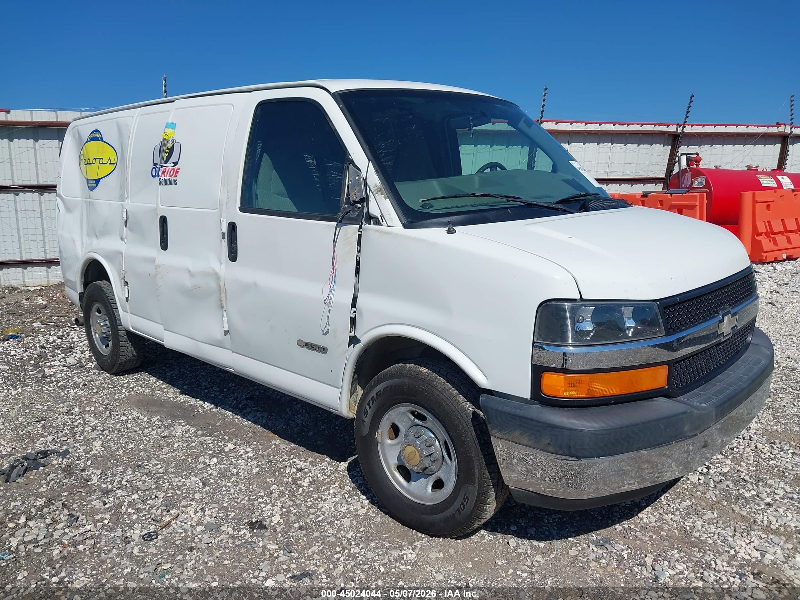 2006 Chevrolet City Express Cargo, VIN 1GCHG352X61152252 — Rollover