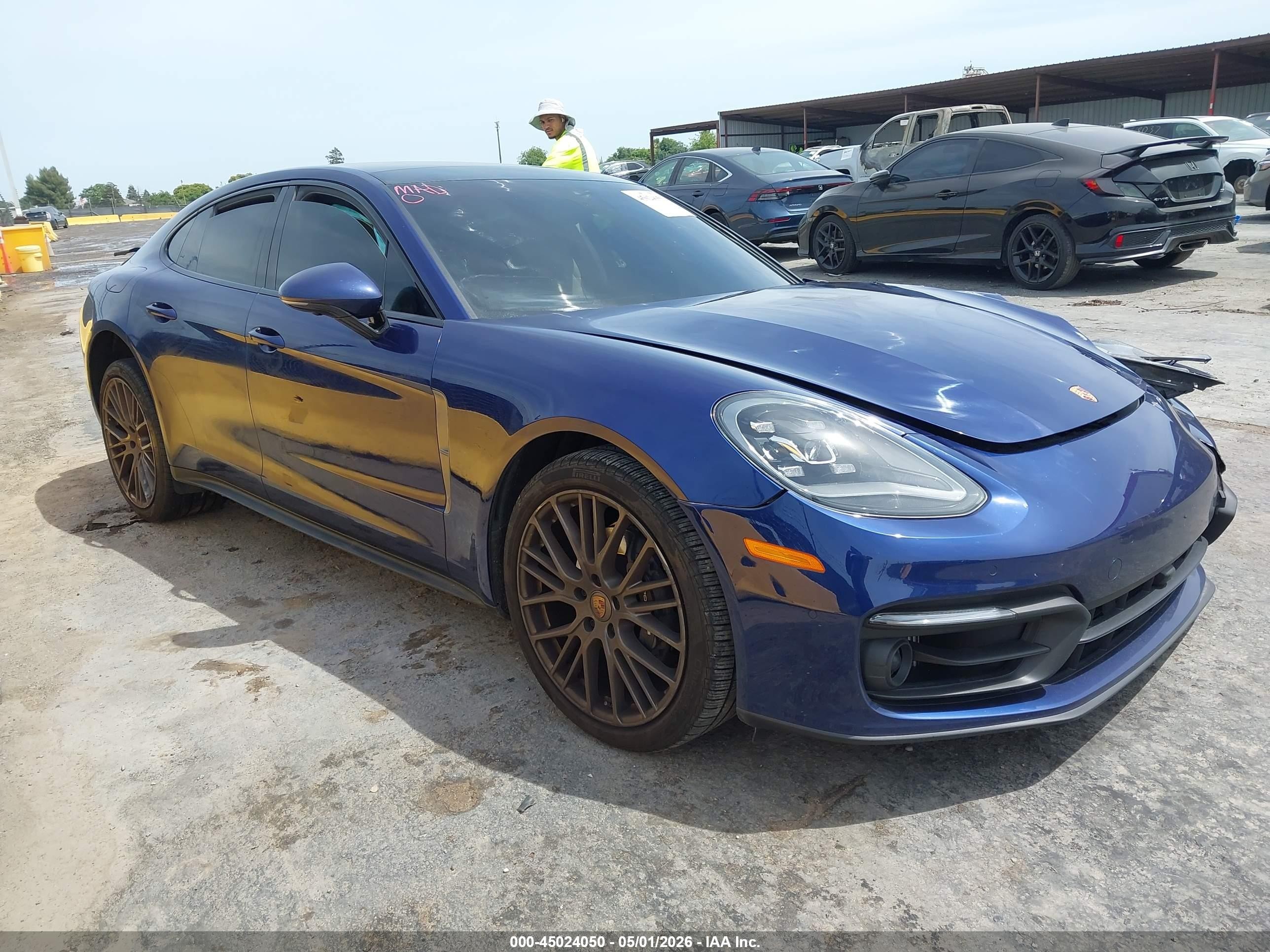 2023 Porsche Panamera, VIN WP0AJ2A75PL103044 — Front end