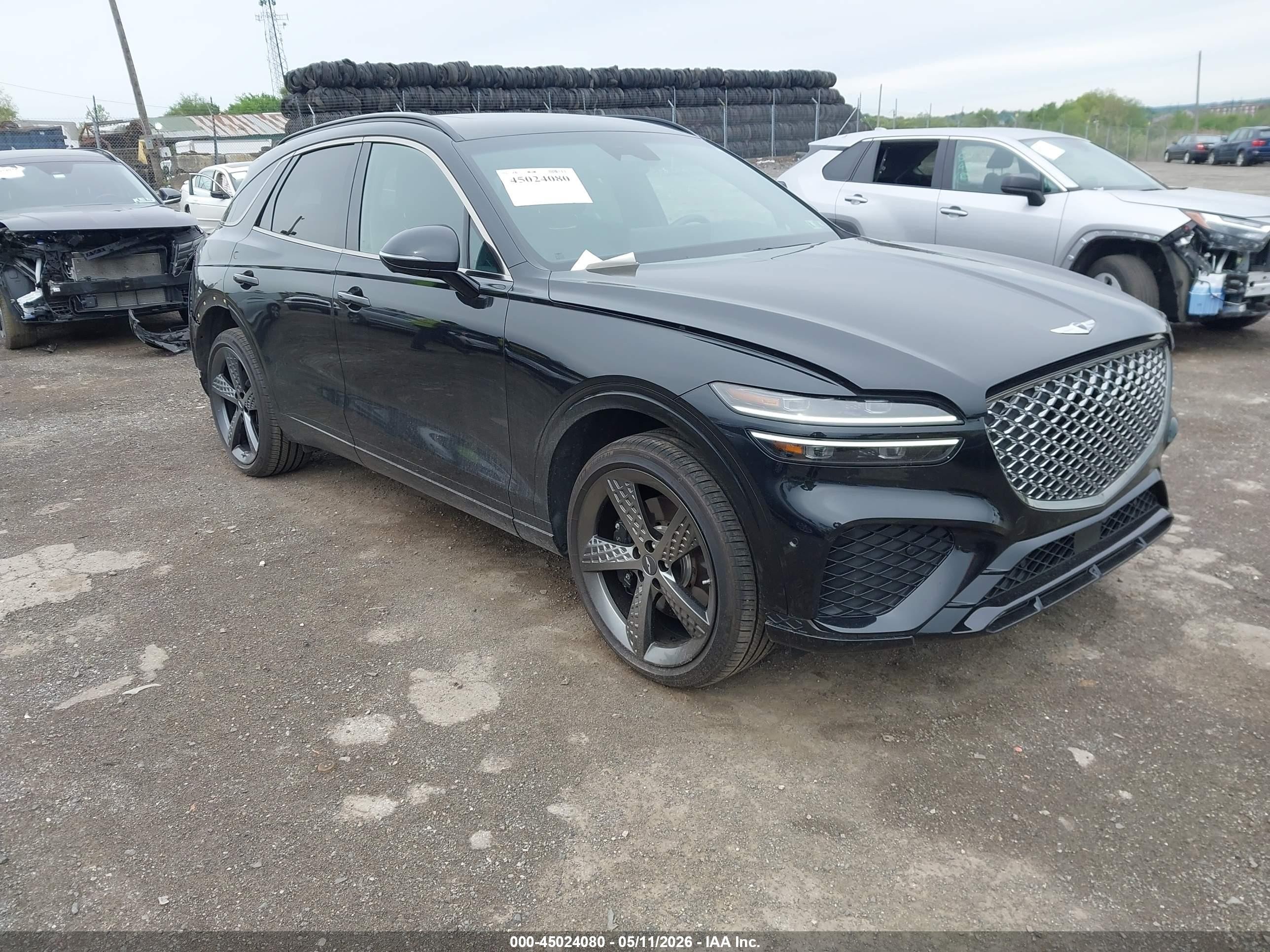 2023 Genesis GV70 2.5T, VIN KMUMADTB0PU139953 — Rear end