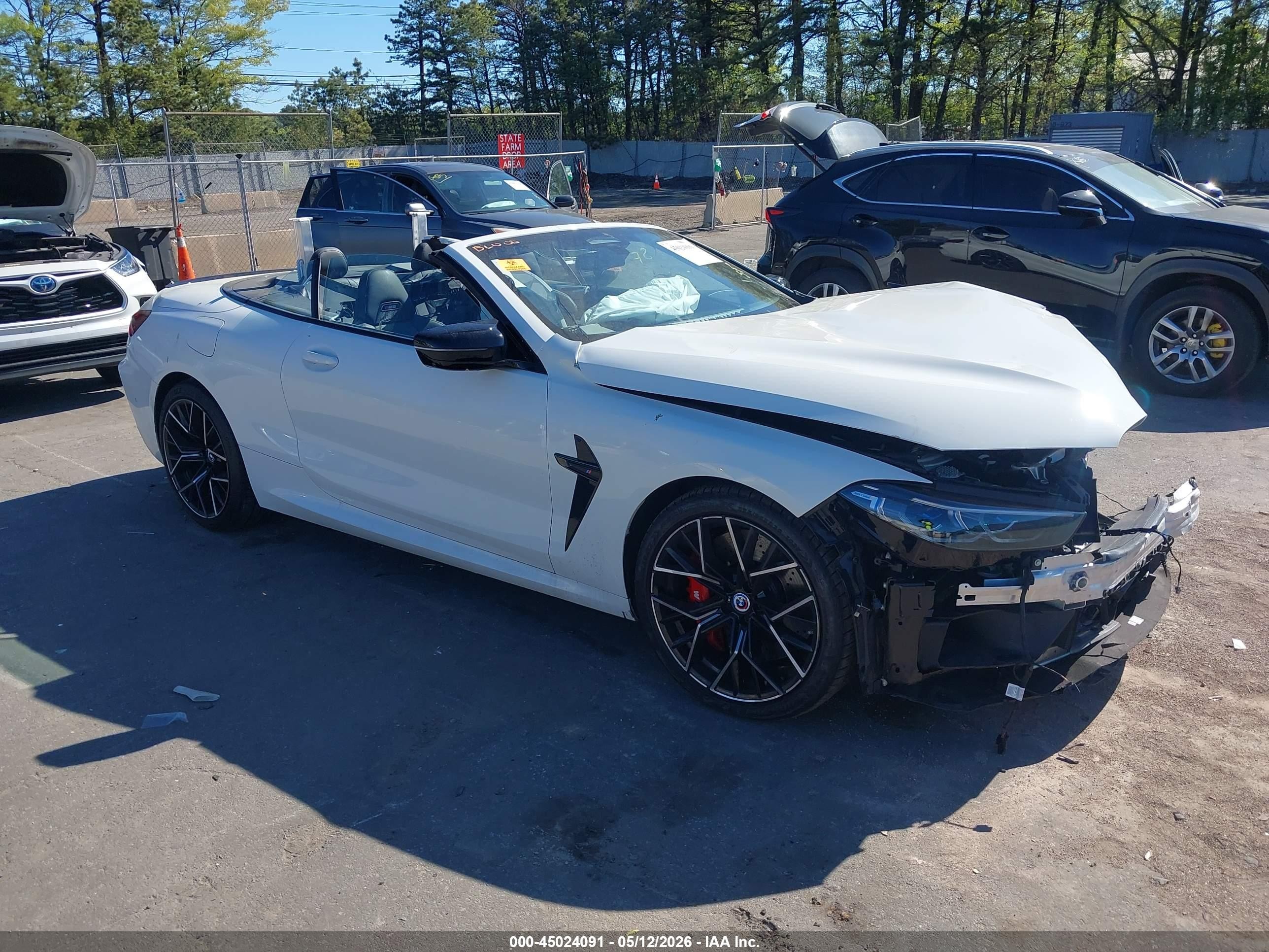 2023 BMW M8 Competition, VIN WBSDZ0C00PCL65637 — Biohazard / chemical