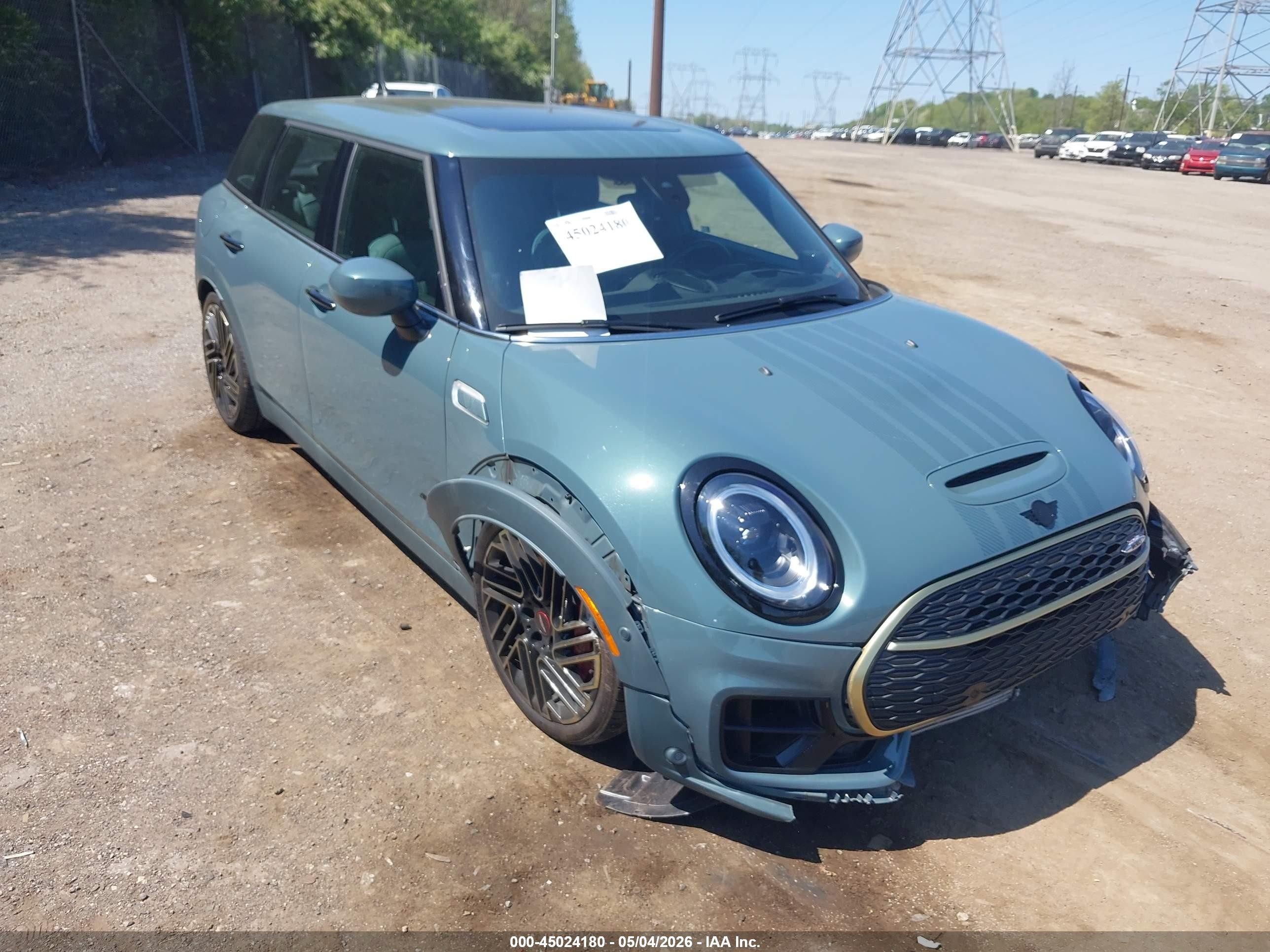 2023 MINI Clubman John Cooper Works, VIN WMWJZ9C06P2T00910 — Front end
