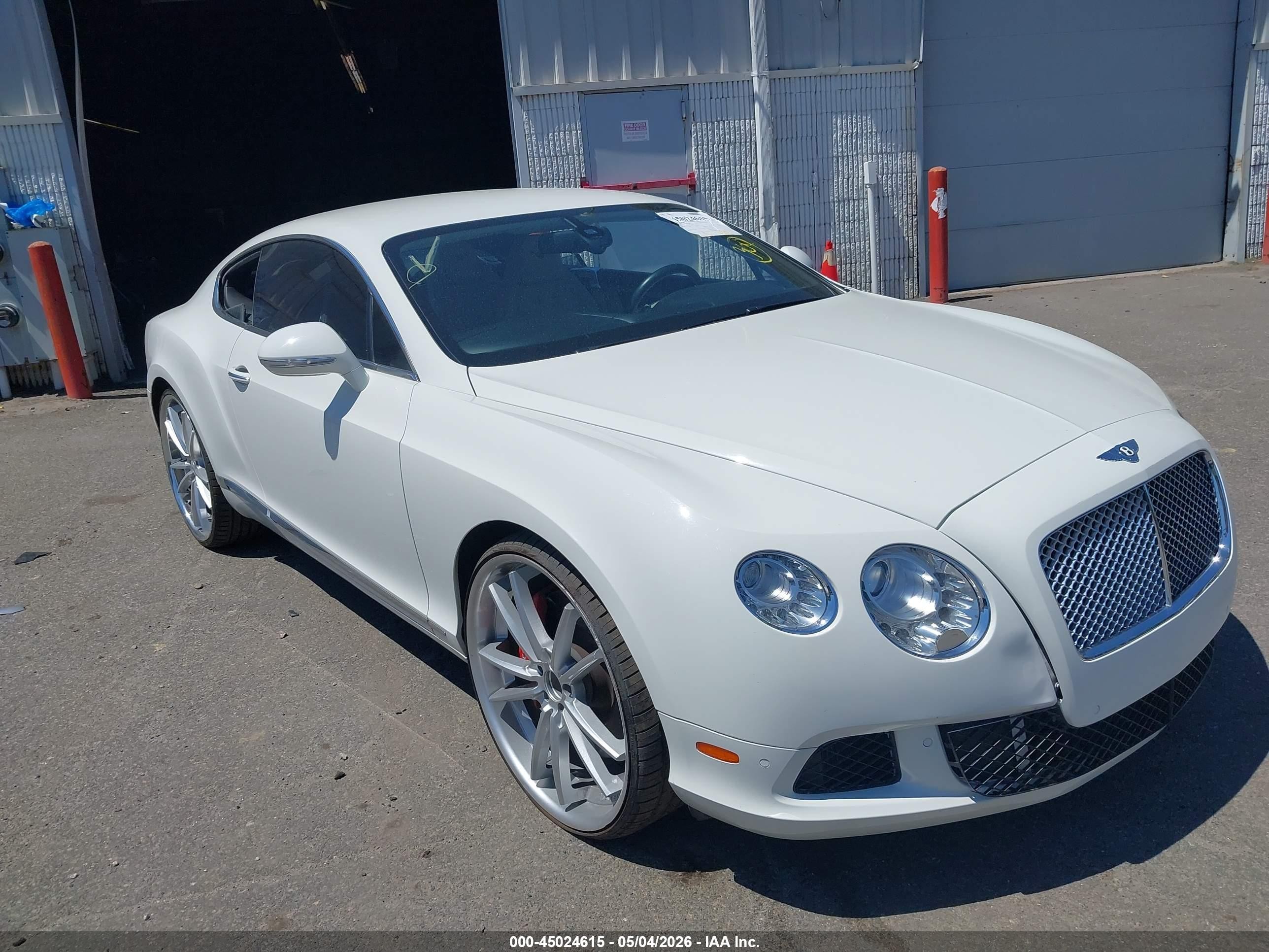 2012 Bentley Continental GT, VIN SCBFR7ZAXCC071524 — Auction photo
