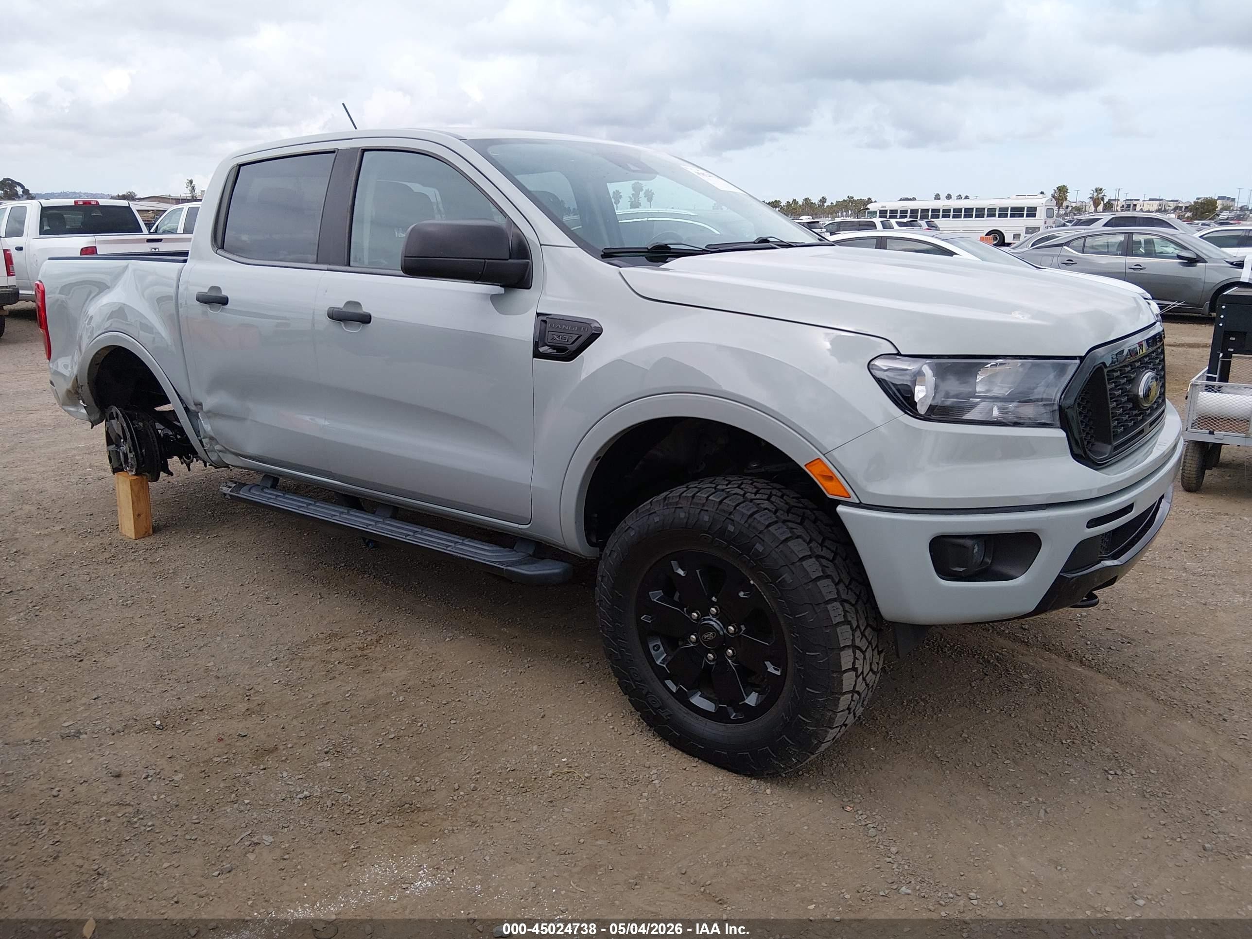 2023 Ford Ranger XL, VIN 1FTER4FH6PLE07510 — Rear end