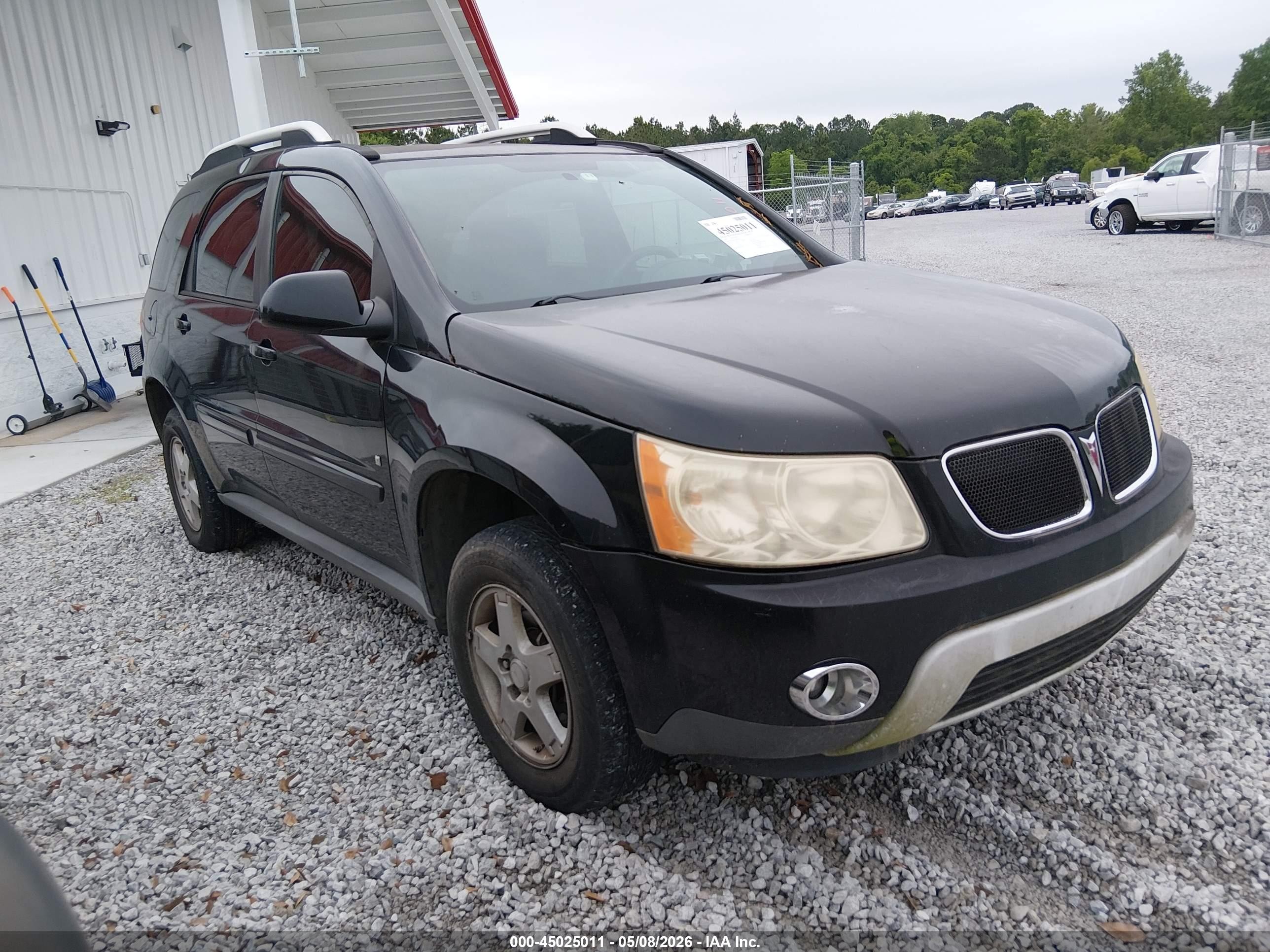 2007 Pontiac Torrent, VIN 2CKDL63F176012020 — Repossession
