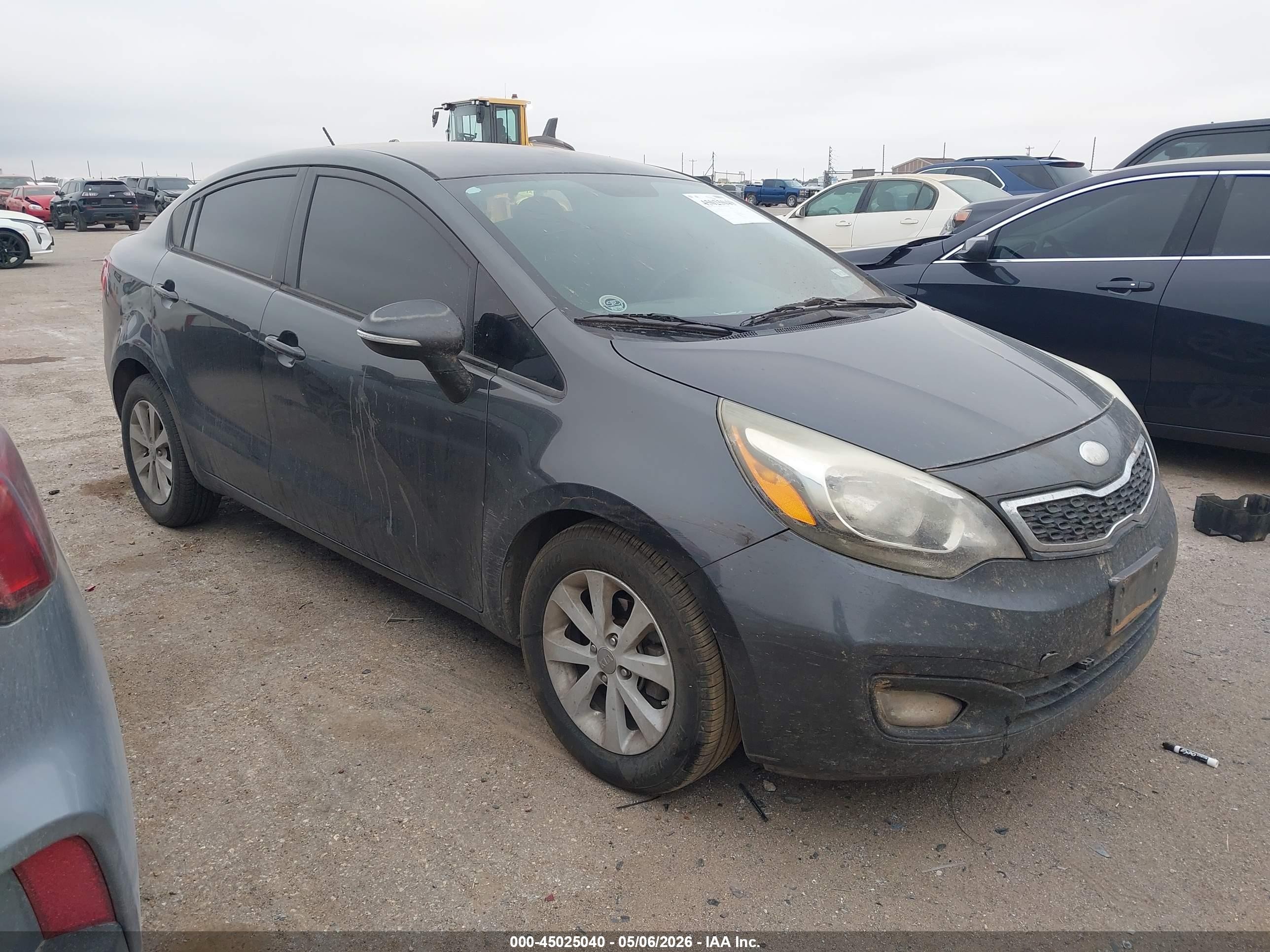 2013 Kia Rio EX, VIN KNADN4A36D6247297 — Normal wear