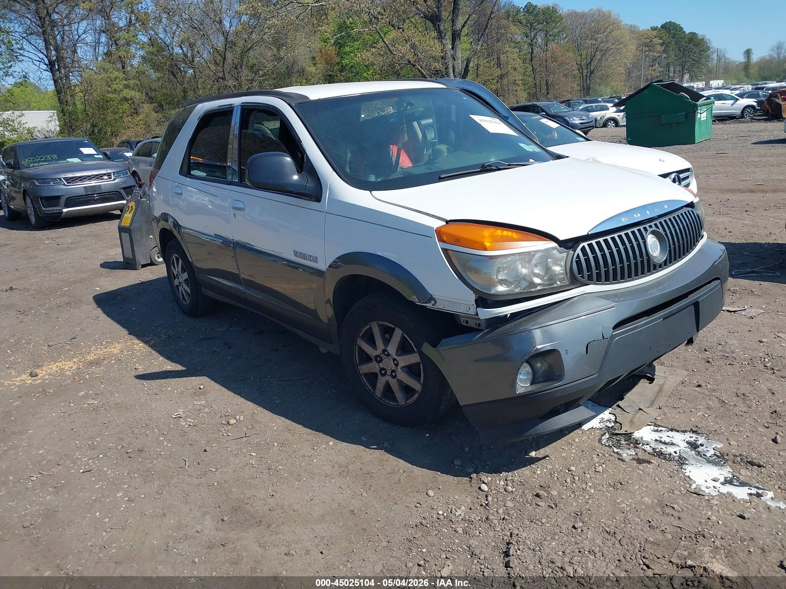 2002 Buick Rendezvous CX, VIN 3G5DA03E92S584360 — Side