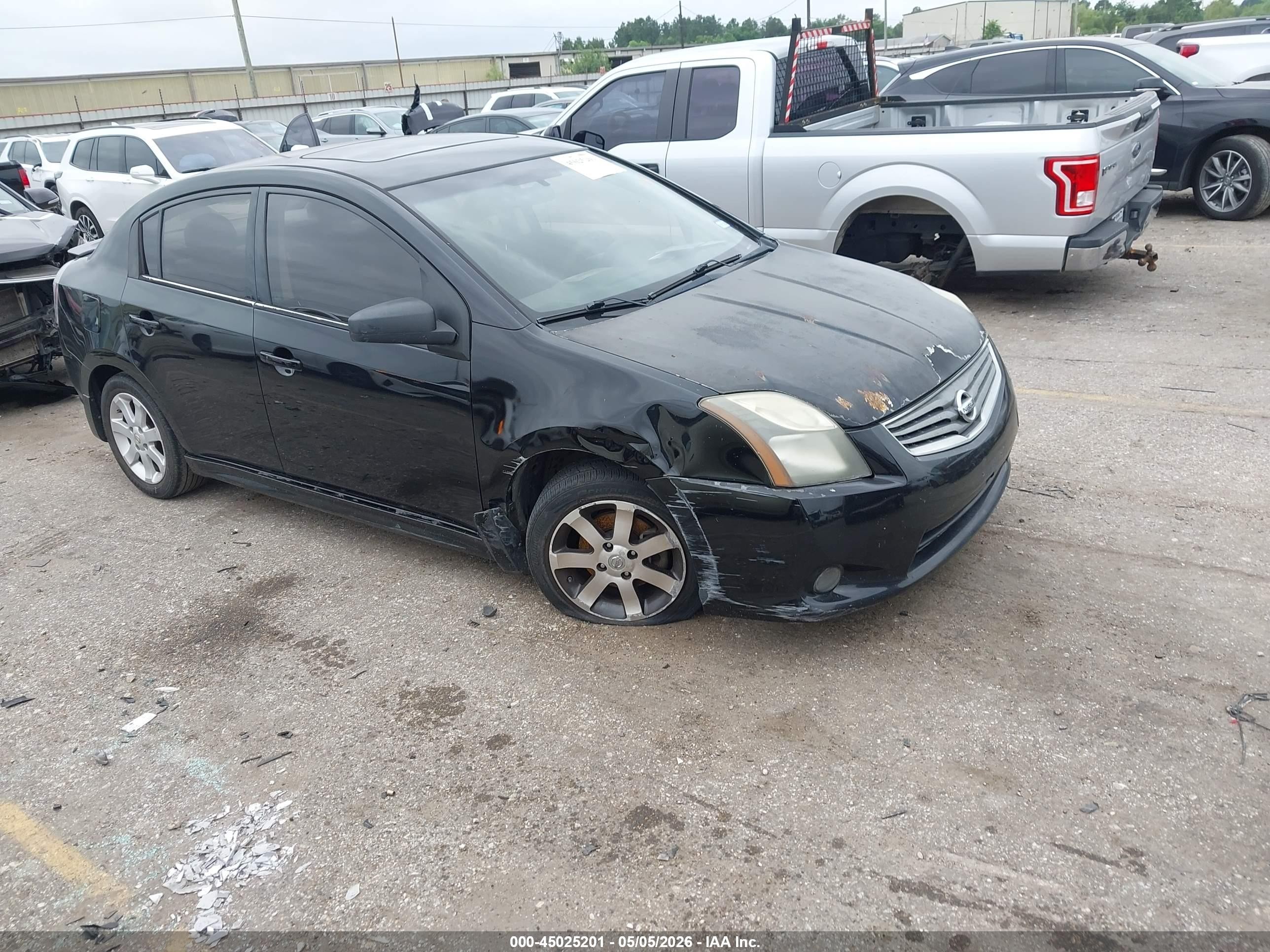 2012 Nissan Sentra S, VIN 3N1AB6AP1CL749574 — Front end