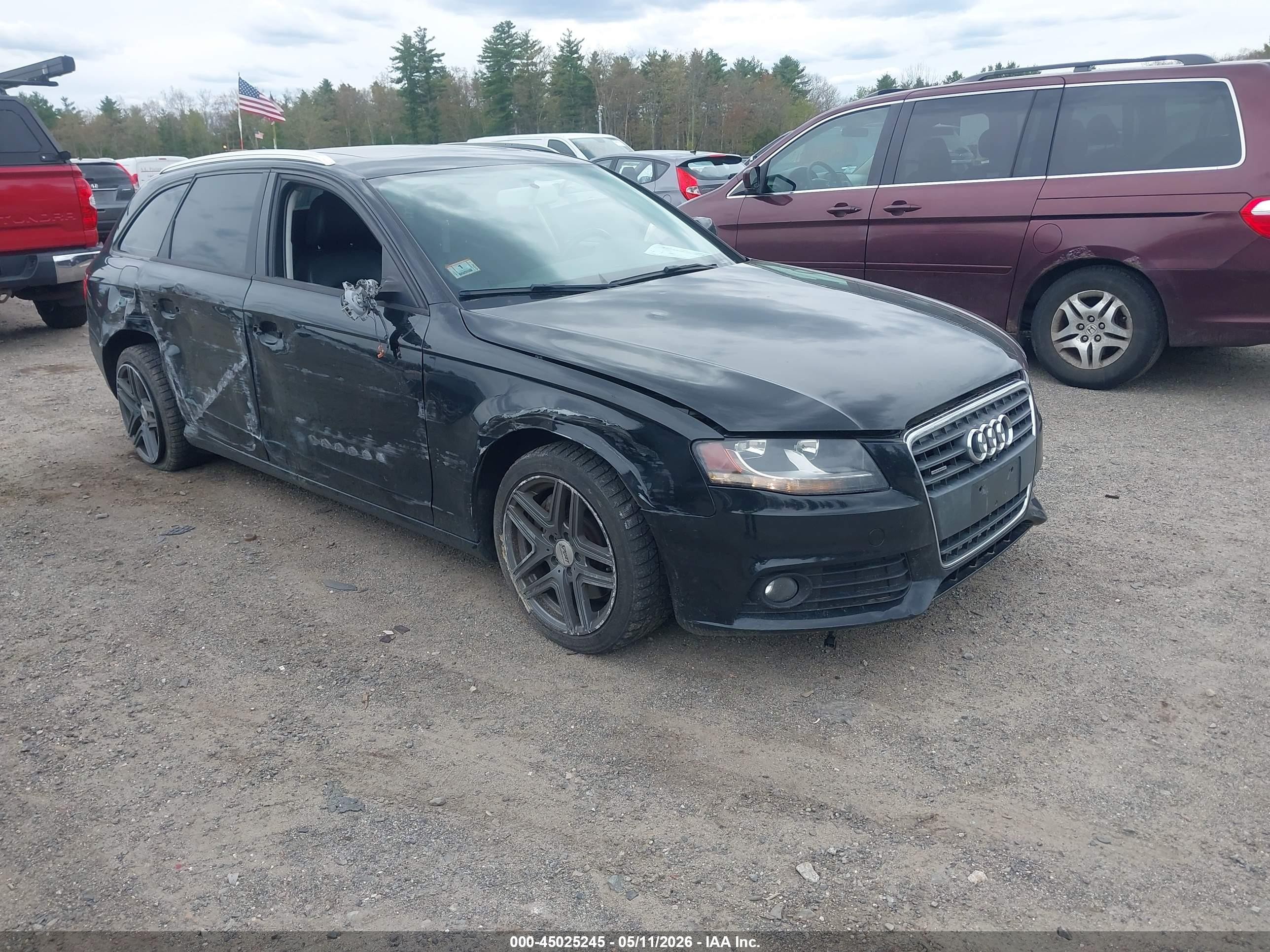 2011 Audi A4 Premium, VIN WAUSFAFL0BA014294 — Side