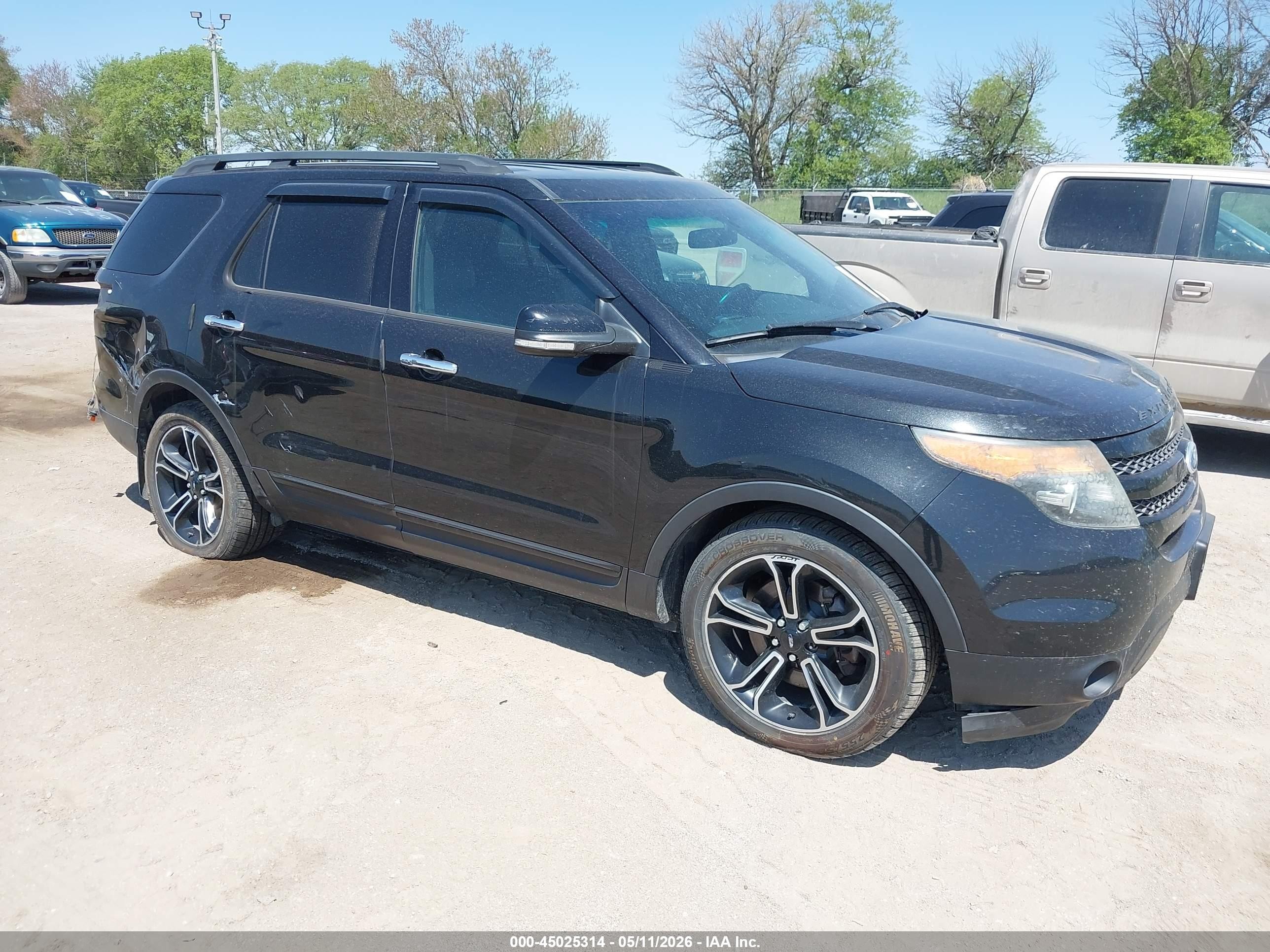 2014 Ford Explorer Sport, VIN 1FM5K8GT4EGB29688 — Зад