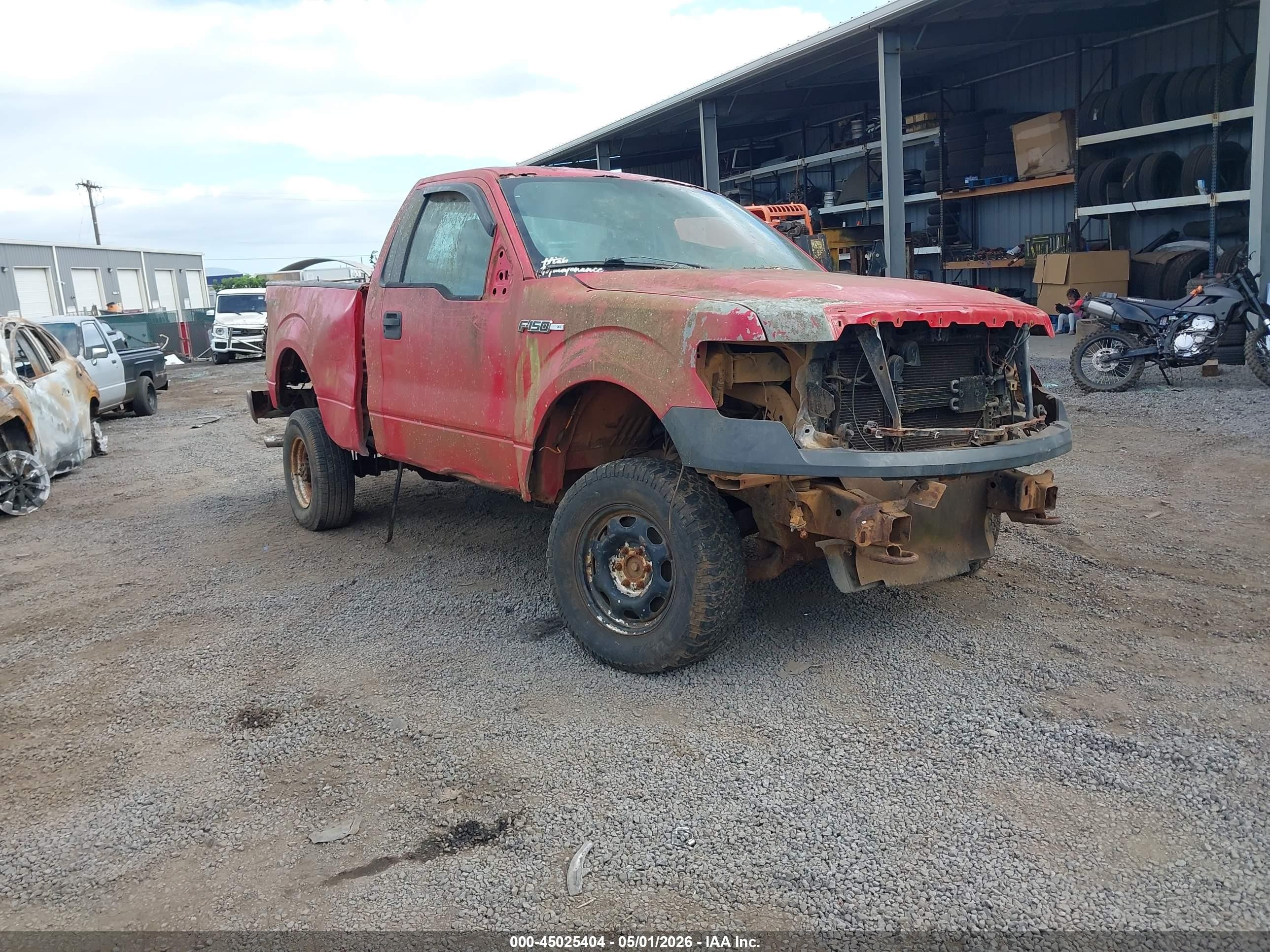 2010 Ford F-150 XL, VIN 1FTMF1EW2AFD19319 — All over