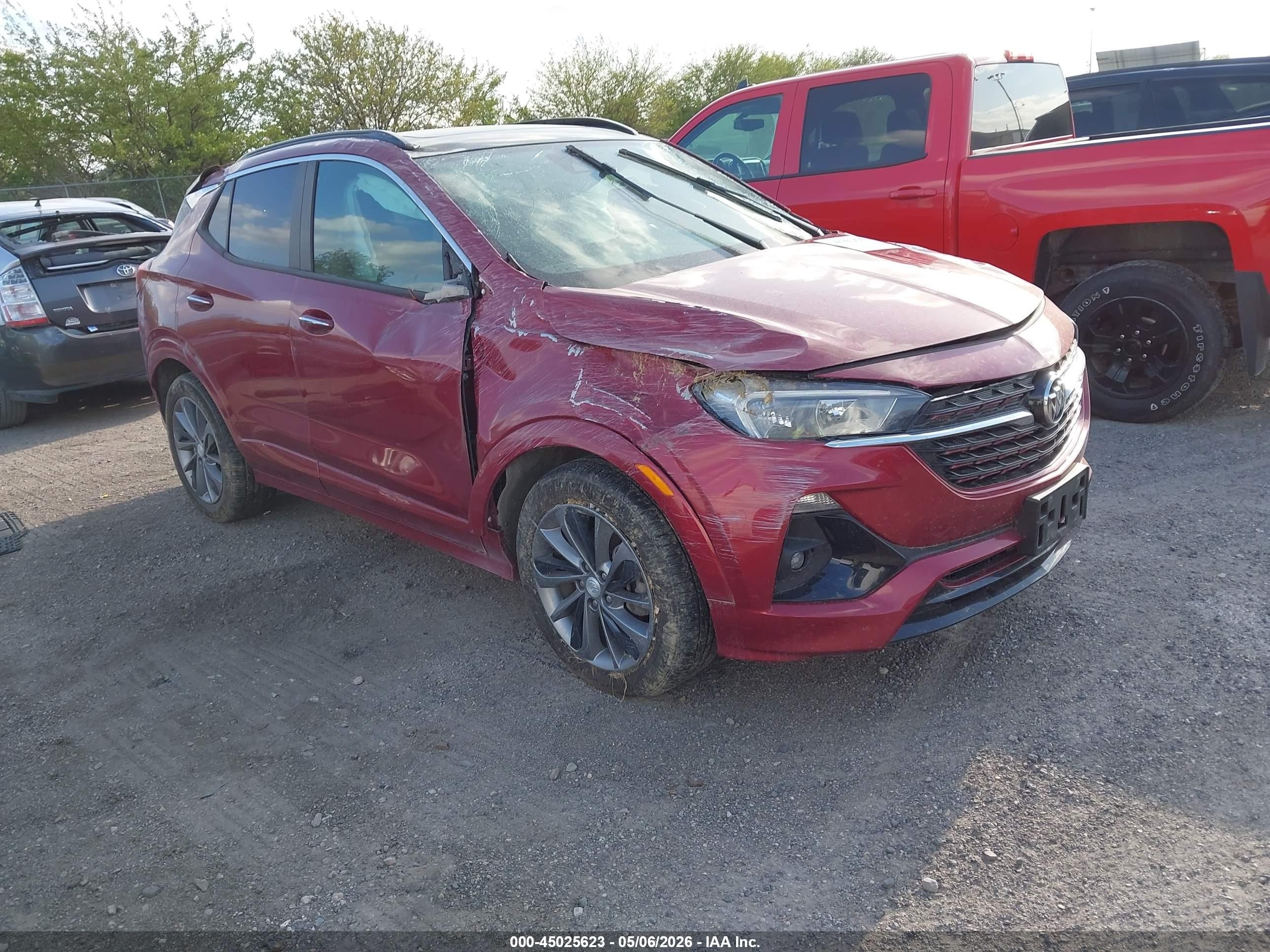2020 Buick Encore GX Select, VIN KL4MMESL5LB097421 — Rollover
