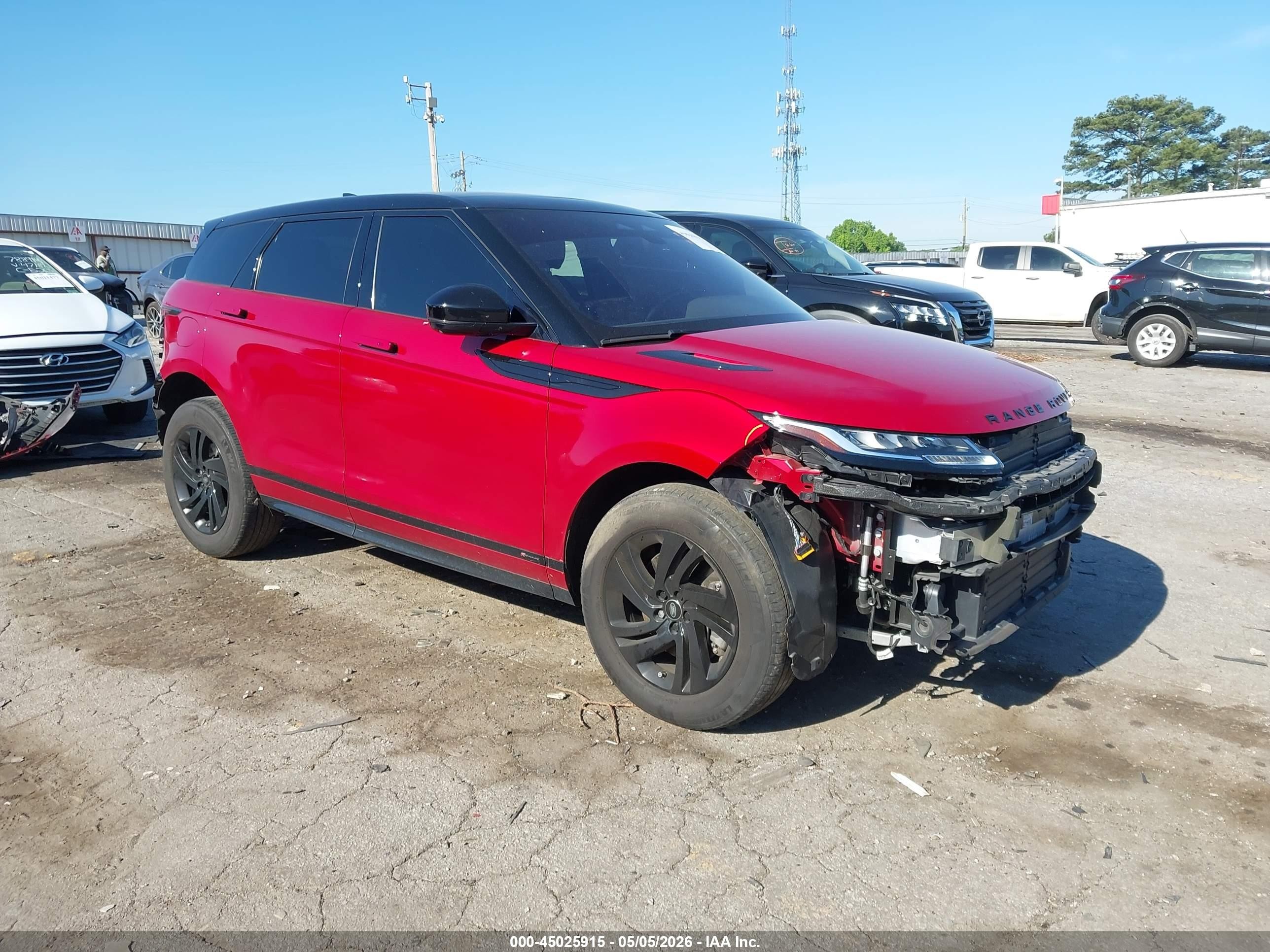 2021 Land Rover Range Rover Evoque R-Dynamic S, VIN SALZT2FX5MH133450 — Перед