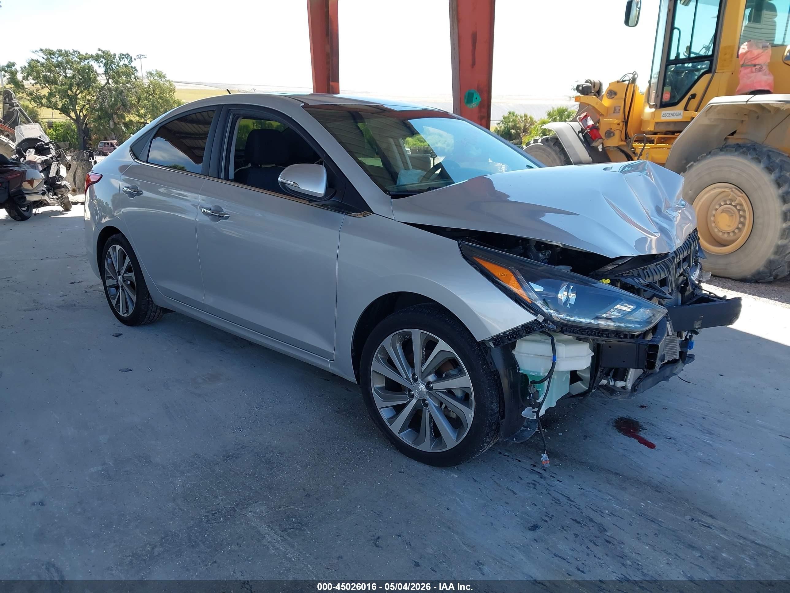 2022 Hyundai Accent Limited, VIN 3KPC34A6XNE176485 — Normal wear