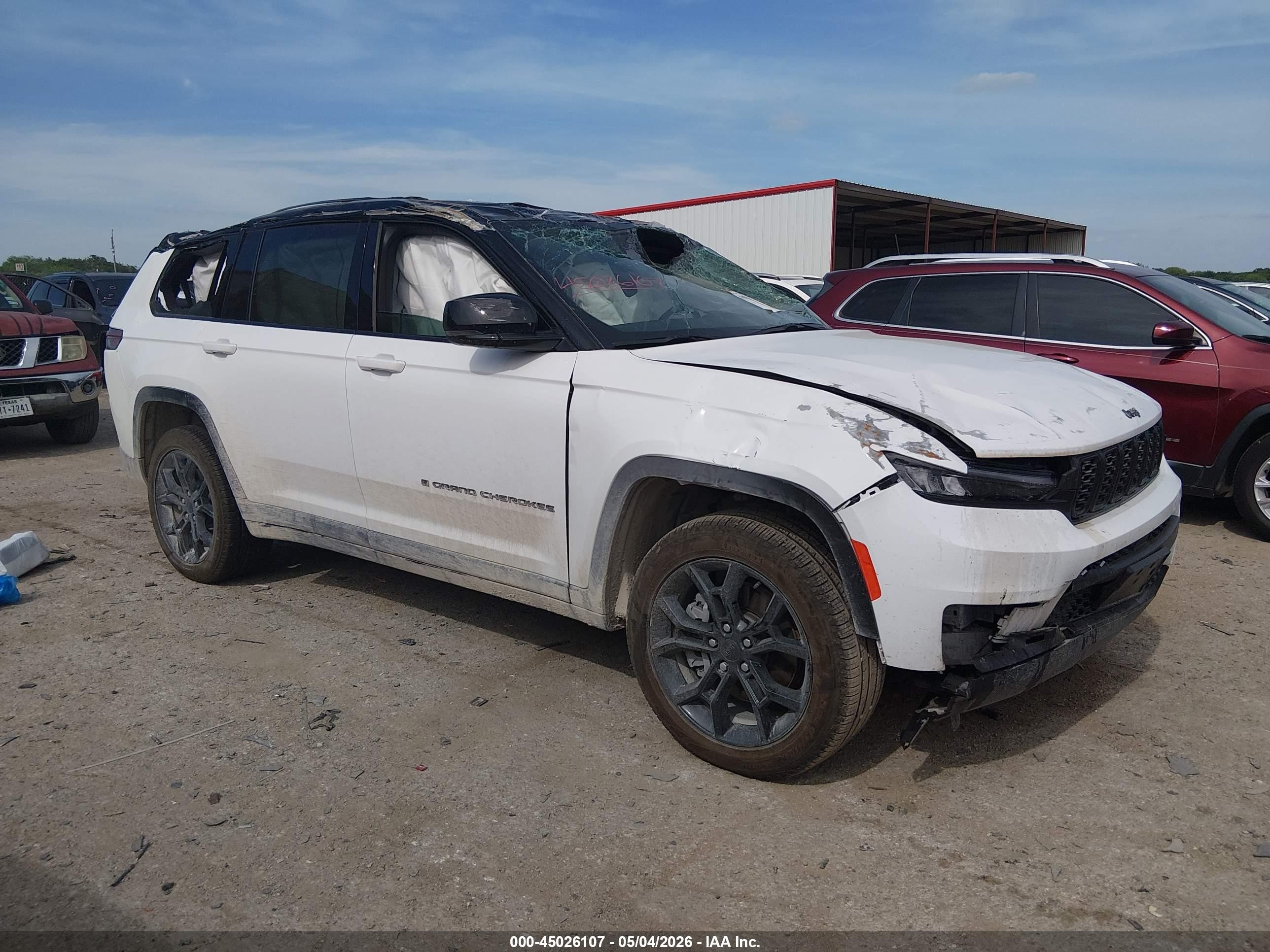 2025 Jeep Grand Cherokee Limited, VIN 1C4RJKBG7S8780142 — Rollover