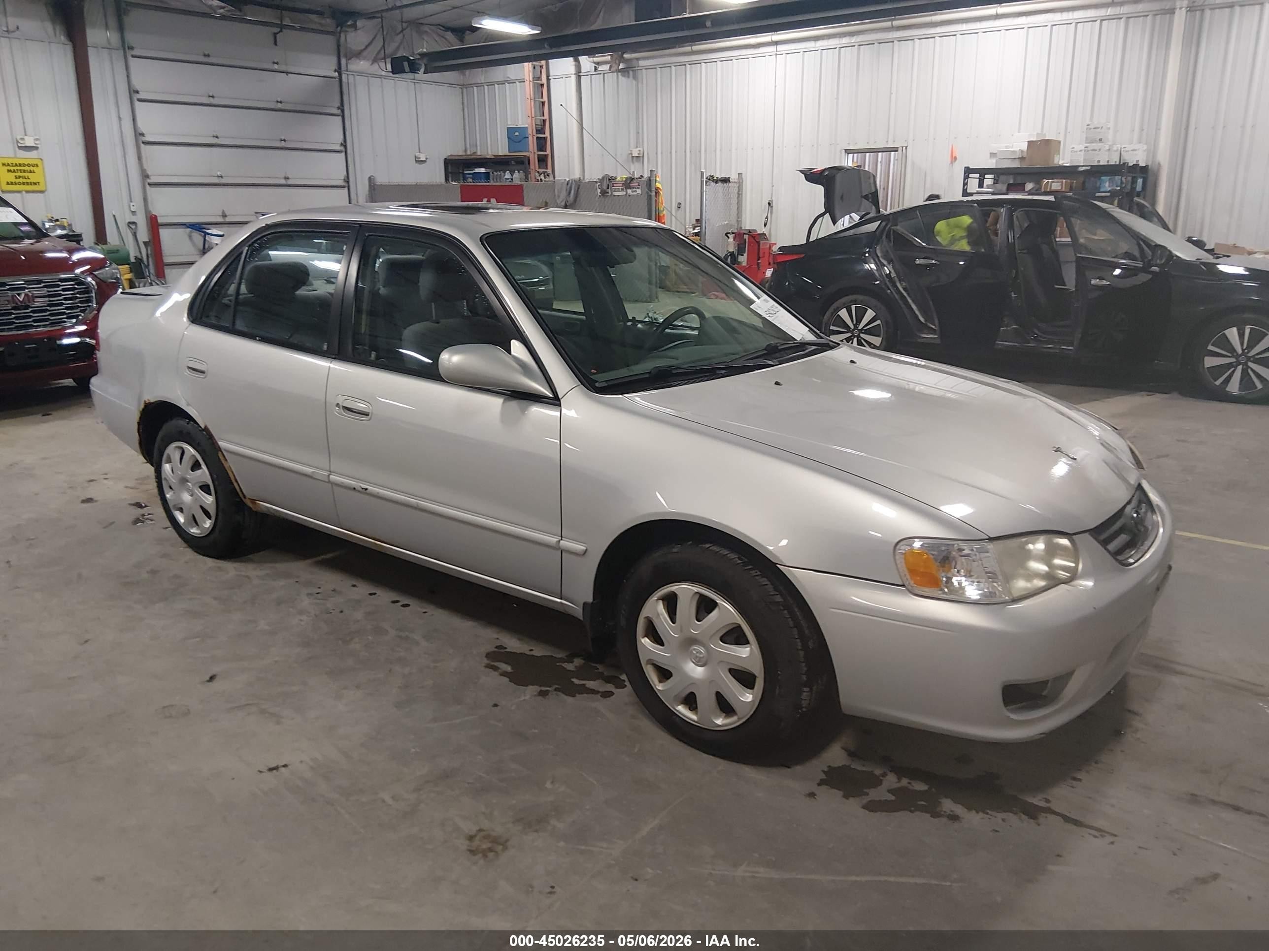 2002 Toyota Corolla LE, VIN 1NXBR12EX2Z580541 — Rear end