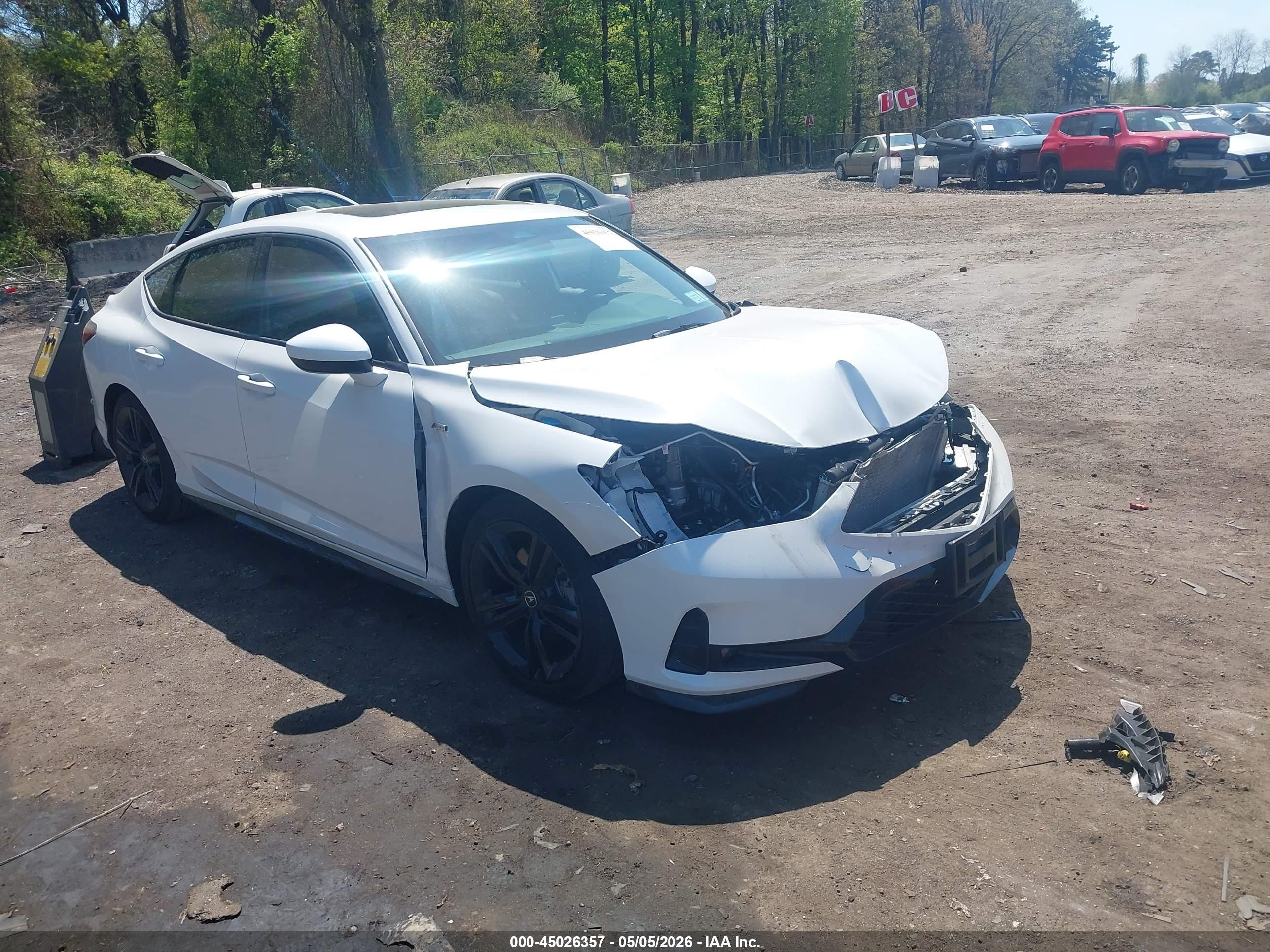 2026 Acura Integra w/A-Spec Package, VIN 19UDE4H38TA004581 — Front end
