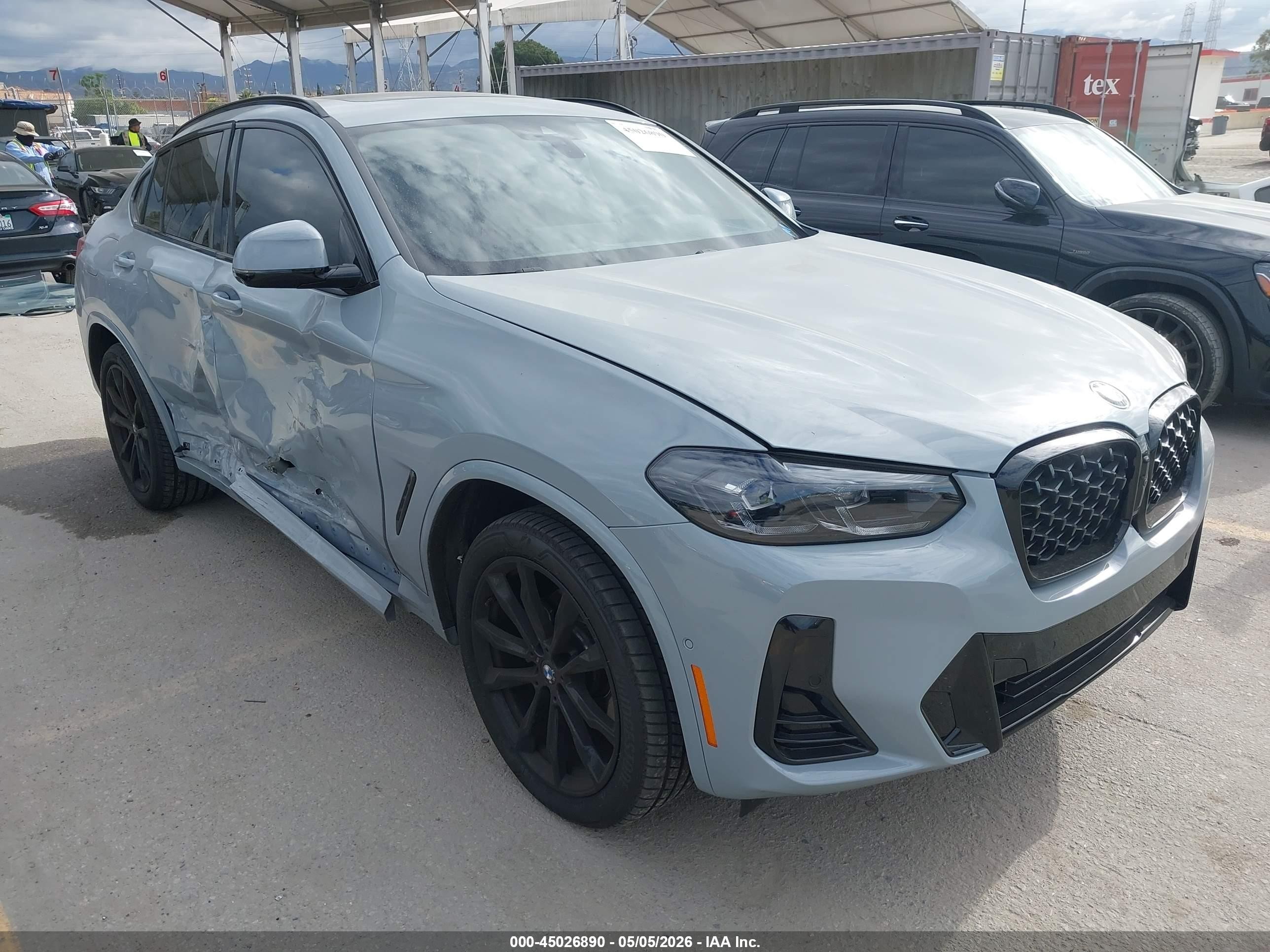 2025 BMW X4 xDrive30i, VIN 5UX33DT08S9185693 — Side