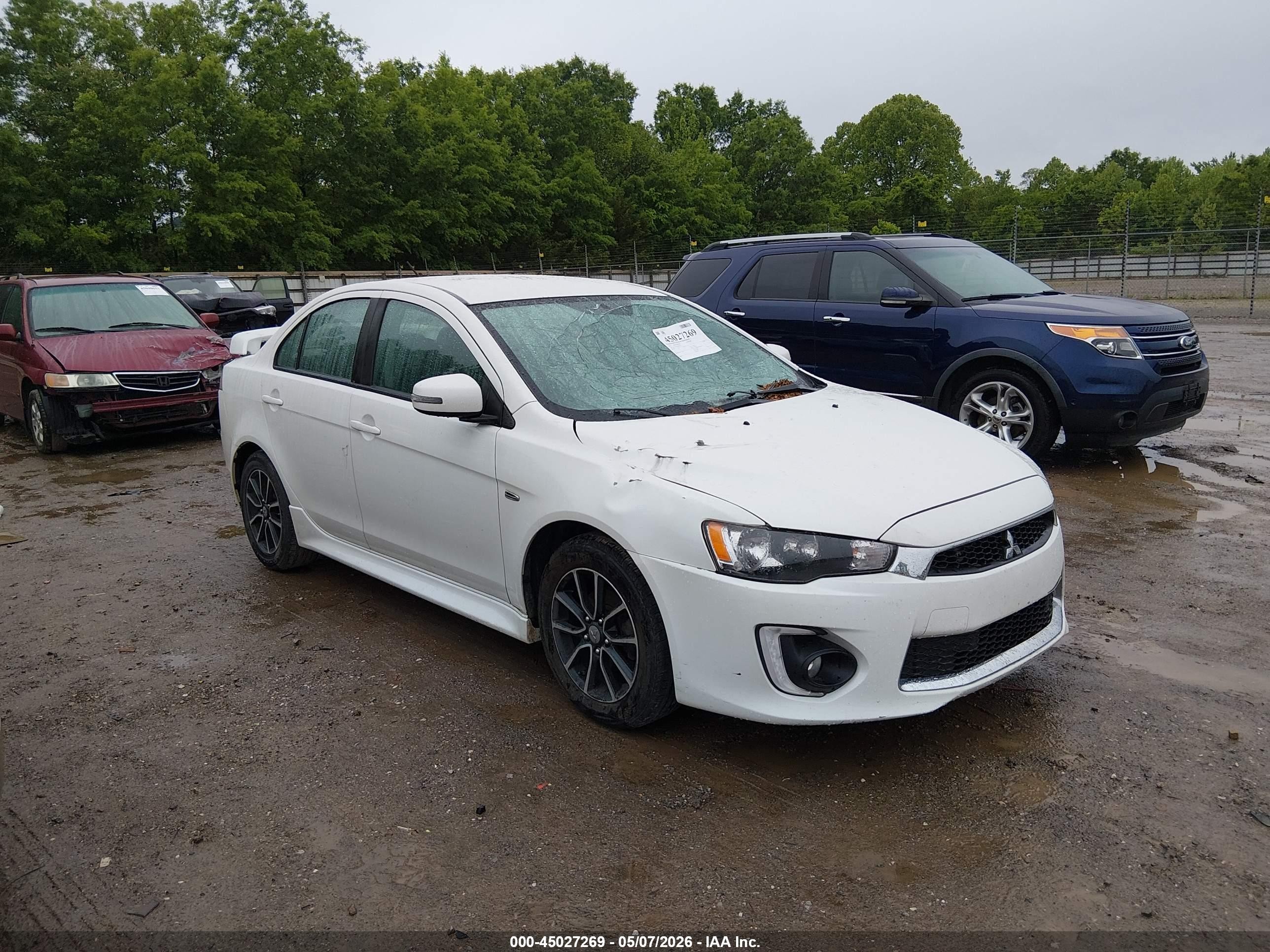 2017 Mitsubishi Lancer ES, VIN JA32U2FUXHU001937 — Крыша