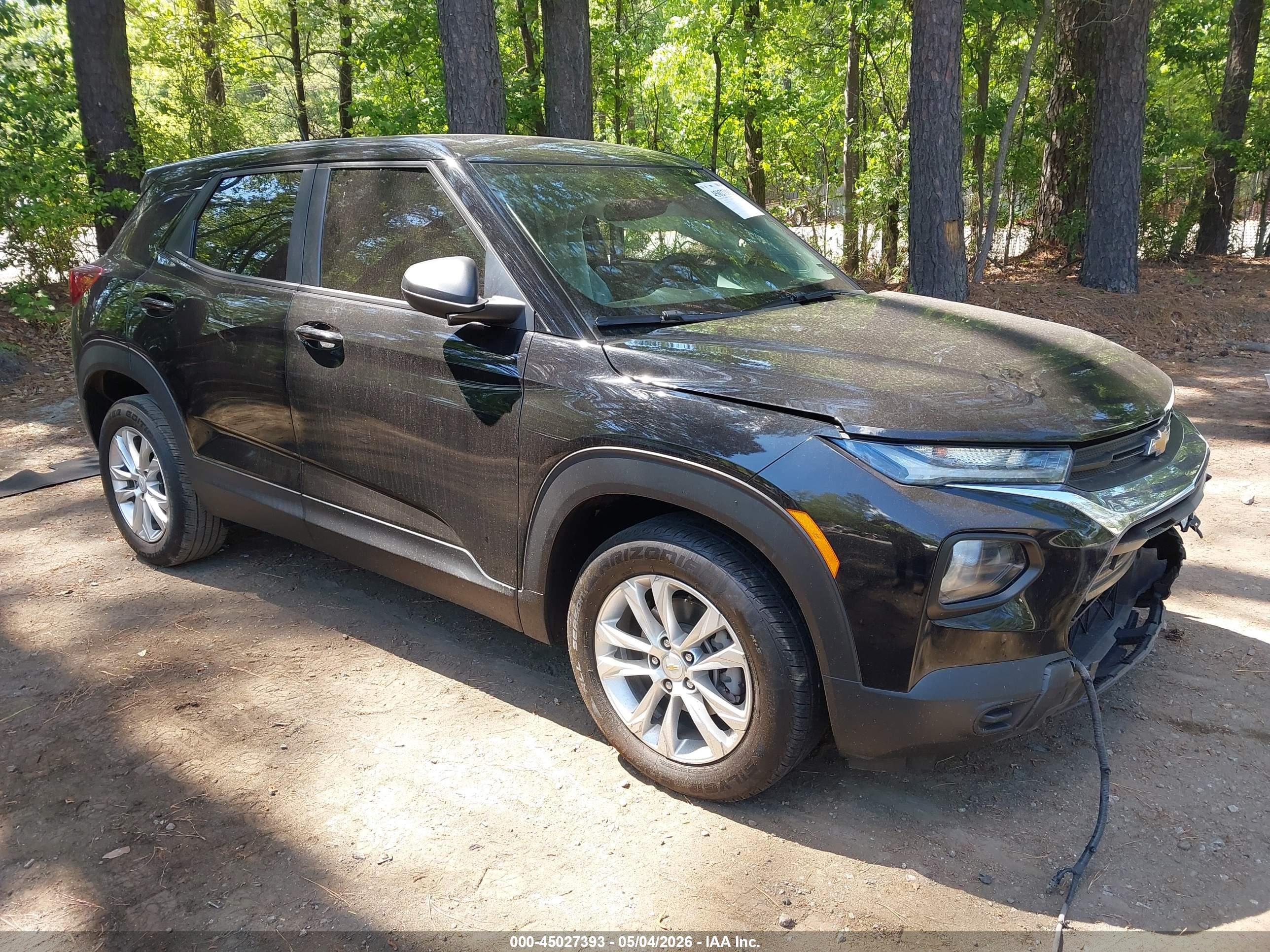 2022 Chevrolet TrailBlazer LS, VIN KL79MMS29NB103380 — Side