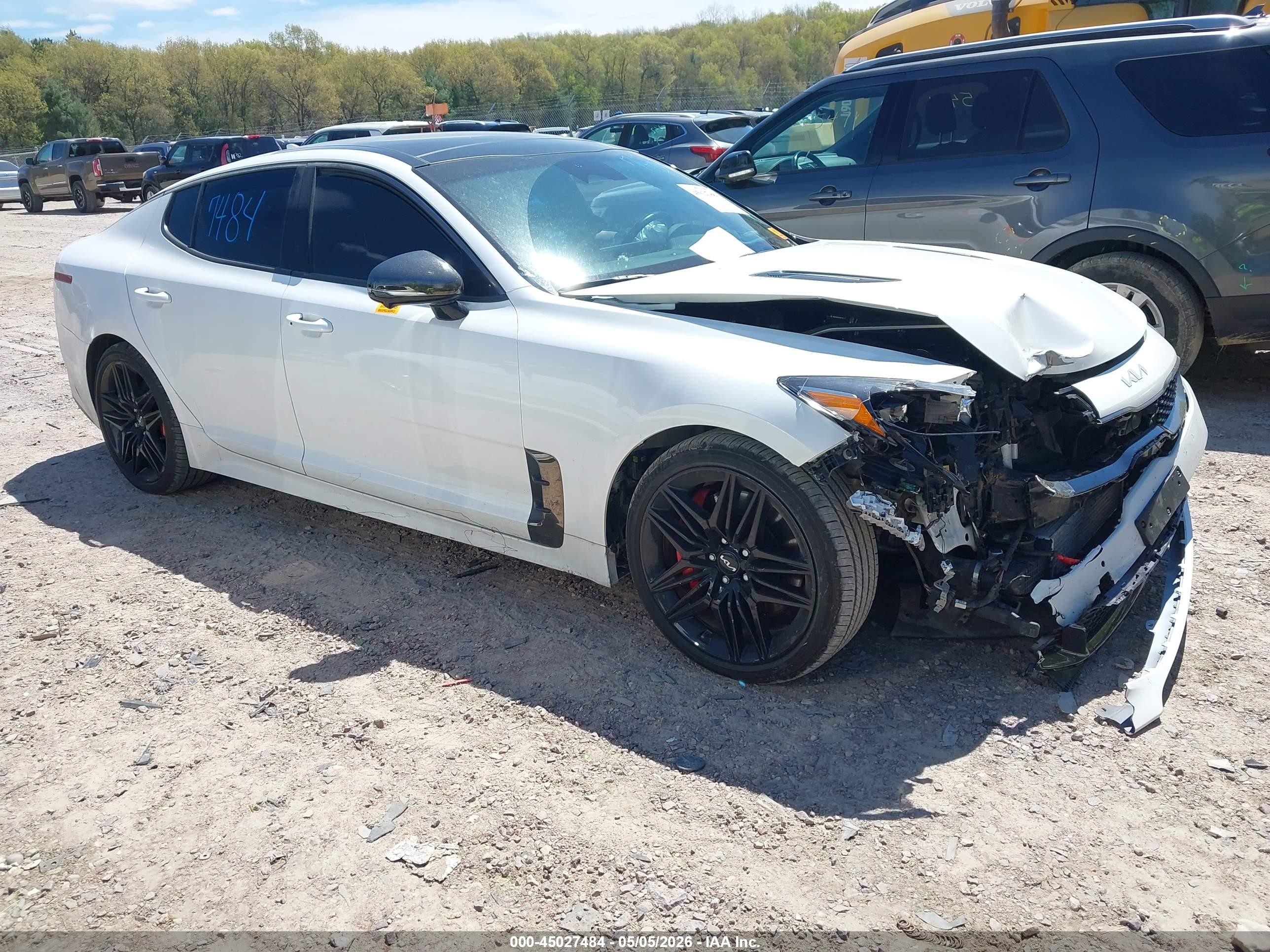 2023 Kia Stinger GT2, VIN KNAE55LCXP6127319 — Biohazard / chemical