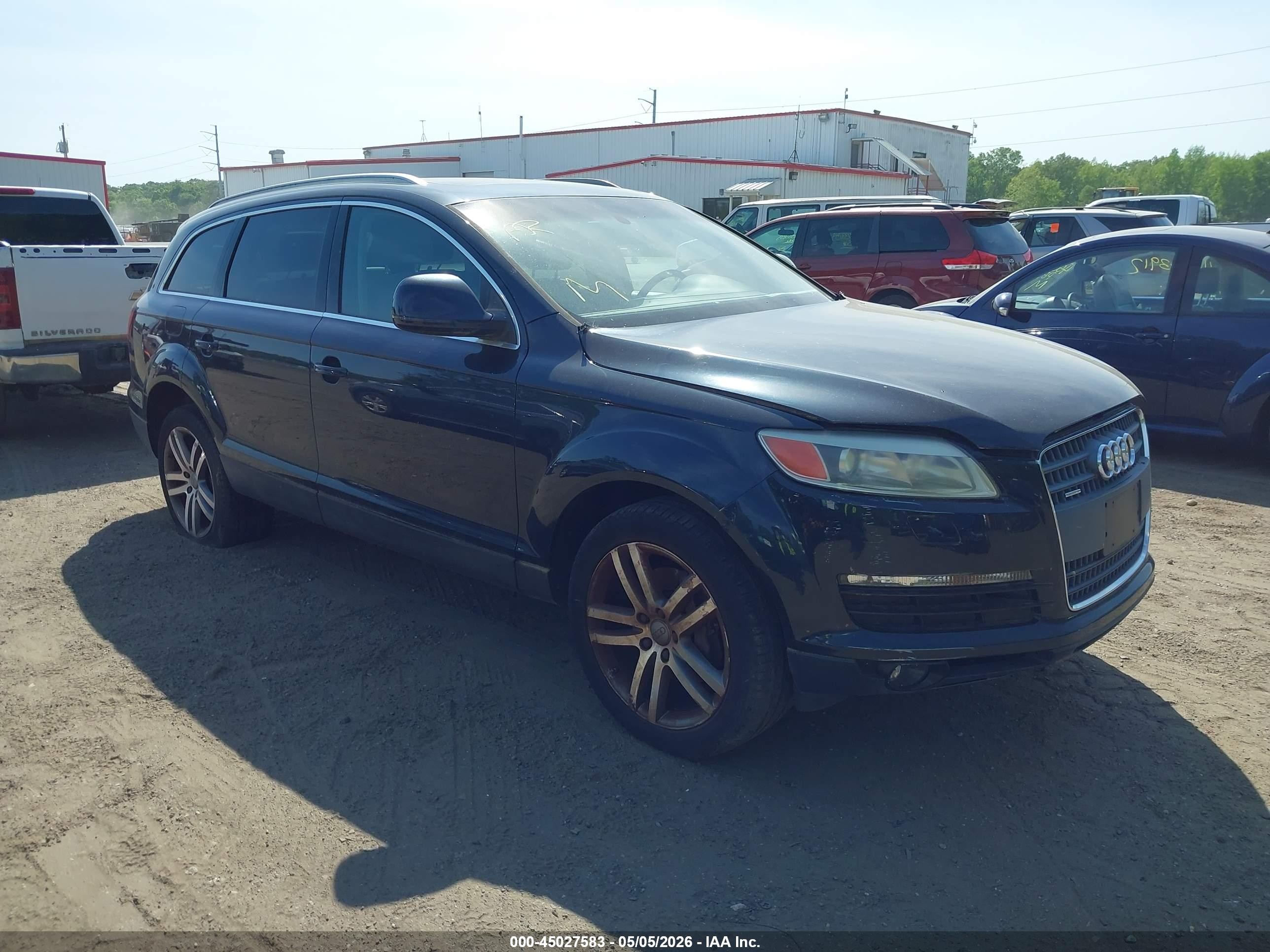 2007 Audi Q7 Premium, VIN WA1BY74L37D034848 — Normal wear