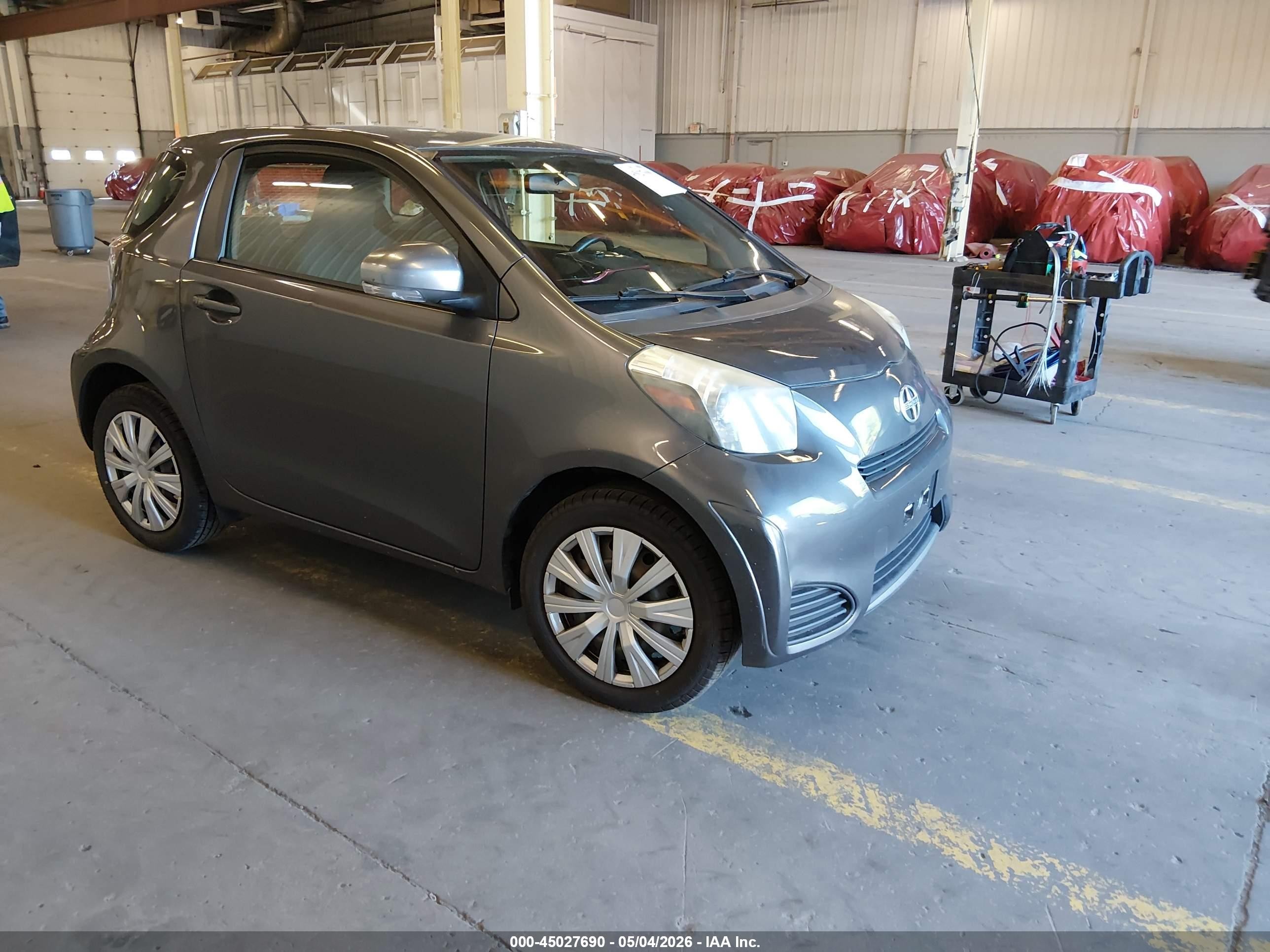 2012 Scion iQ, VIN JTNJJXB06CJ021470 — Rear end