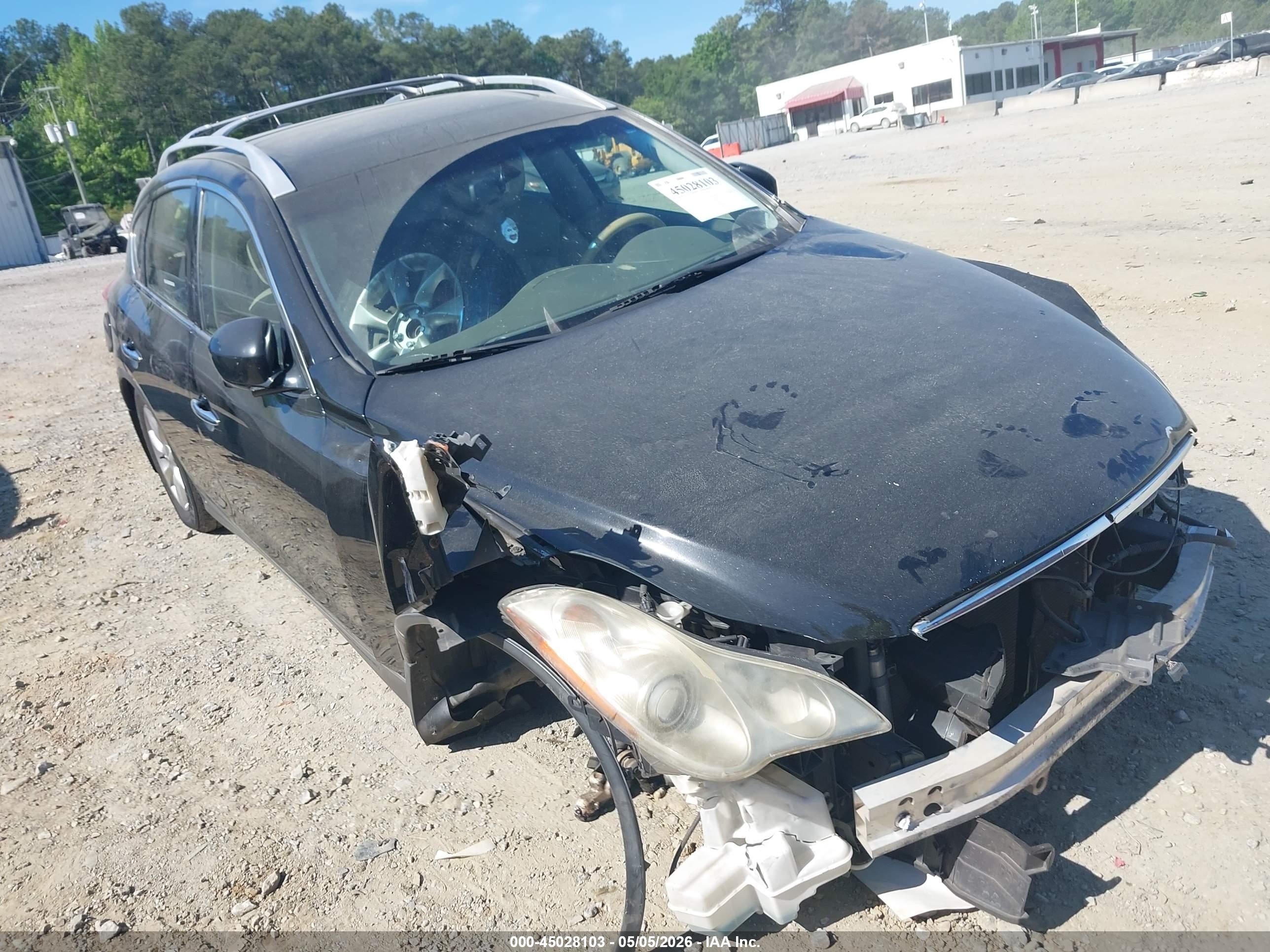 2009 Infiniti EX Journey, VIN JNKAJ09E79M900690 — Front end
