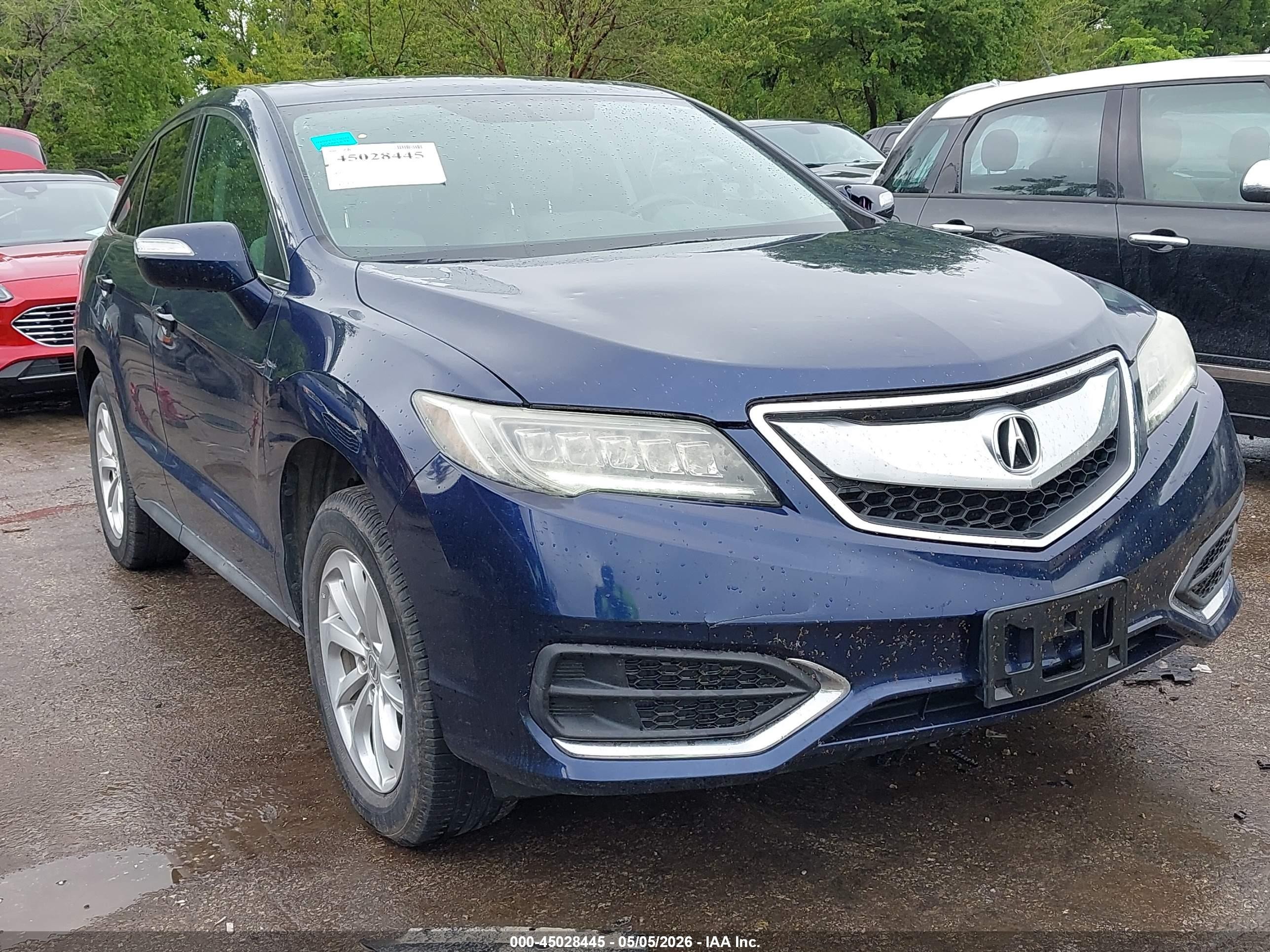 2017 Acura RDX Technology, VIN 5J8TB3H57HL014160 — Hail