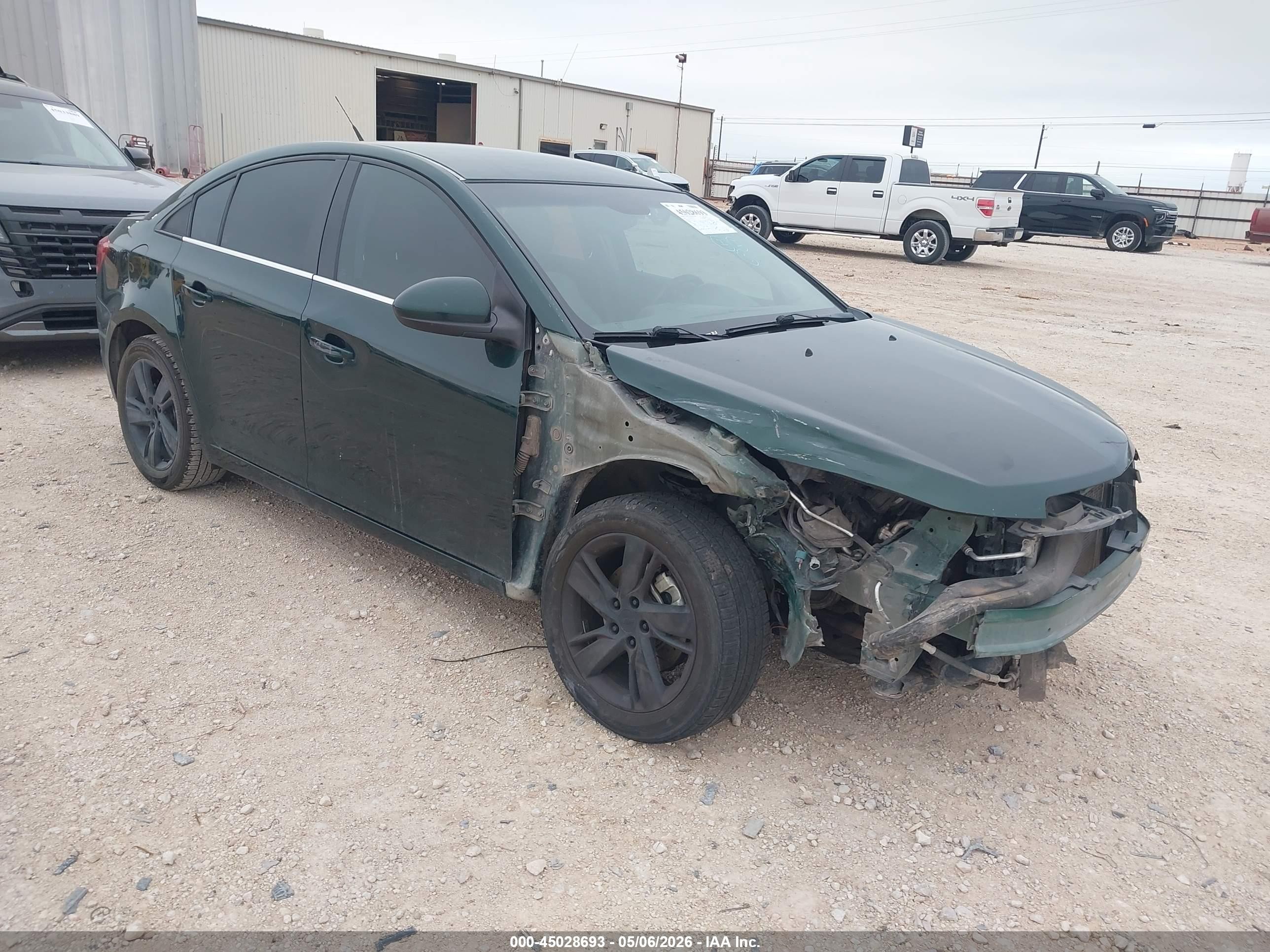 2014 Chevrolet Cruze Diesel, VIN 1G1P75SZ6E7420954 — Front end