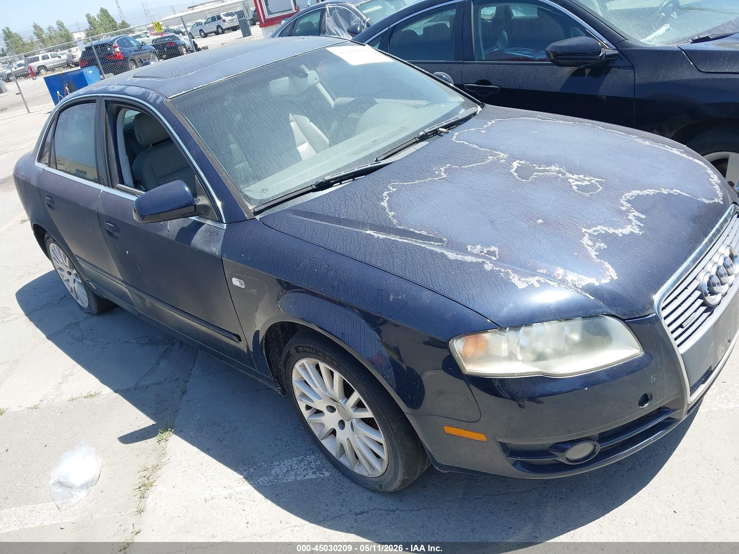 2006 Audi A4 2.0T, VIN WAUDF78E26A052044 — Электрика