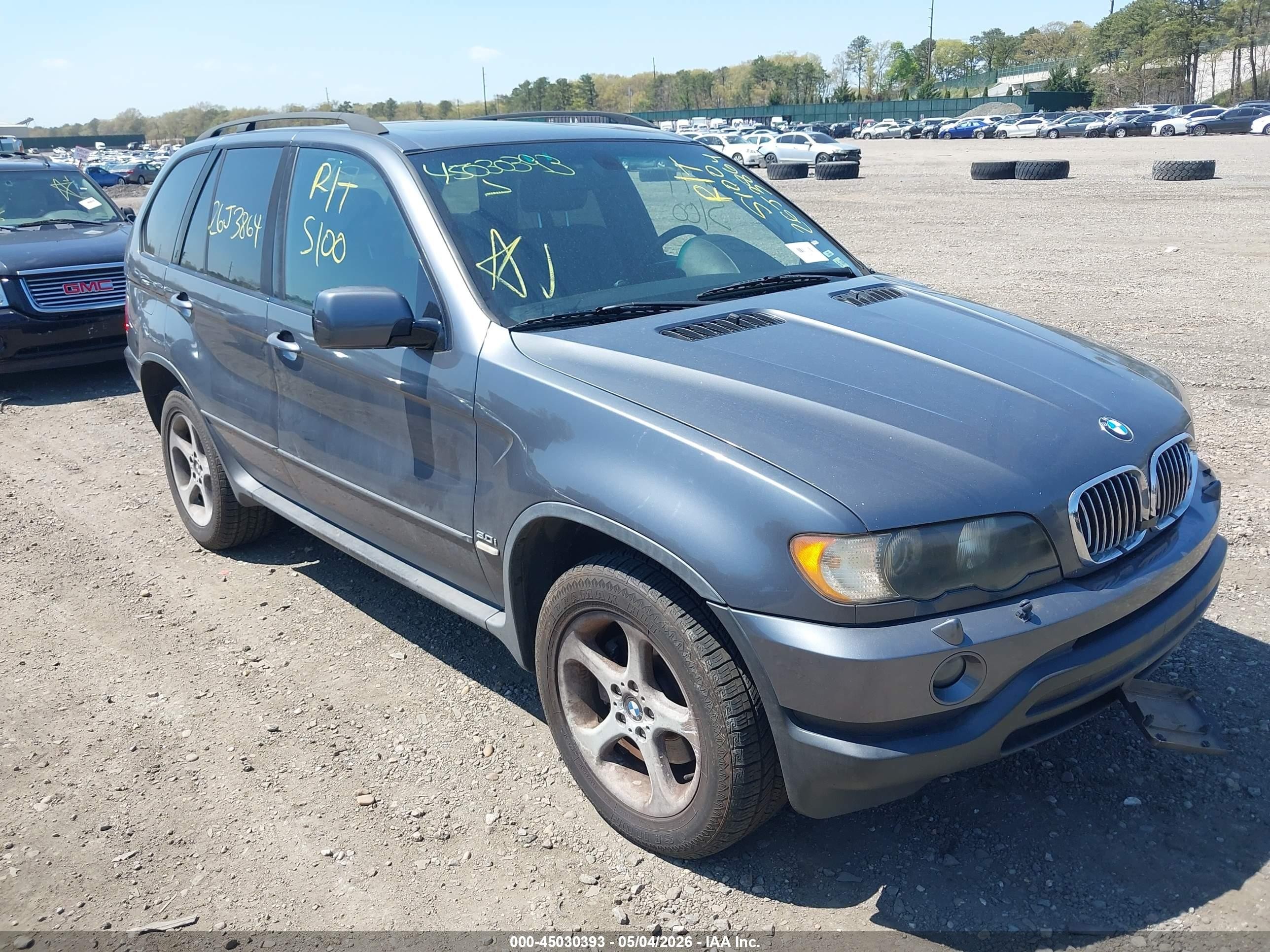 2003 BMW X5 3.0i, VIN 5UXFA535X3LV95646 — По всему кузову