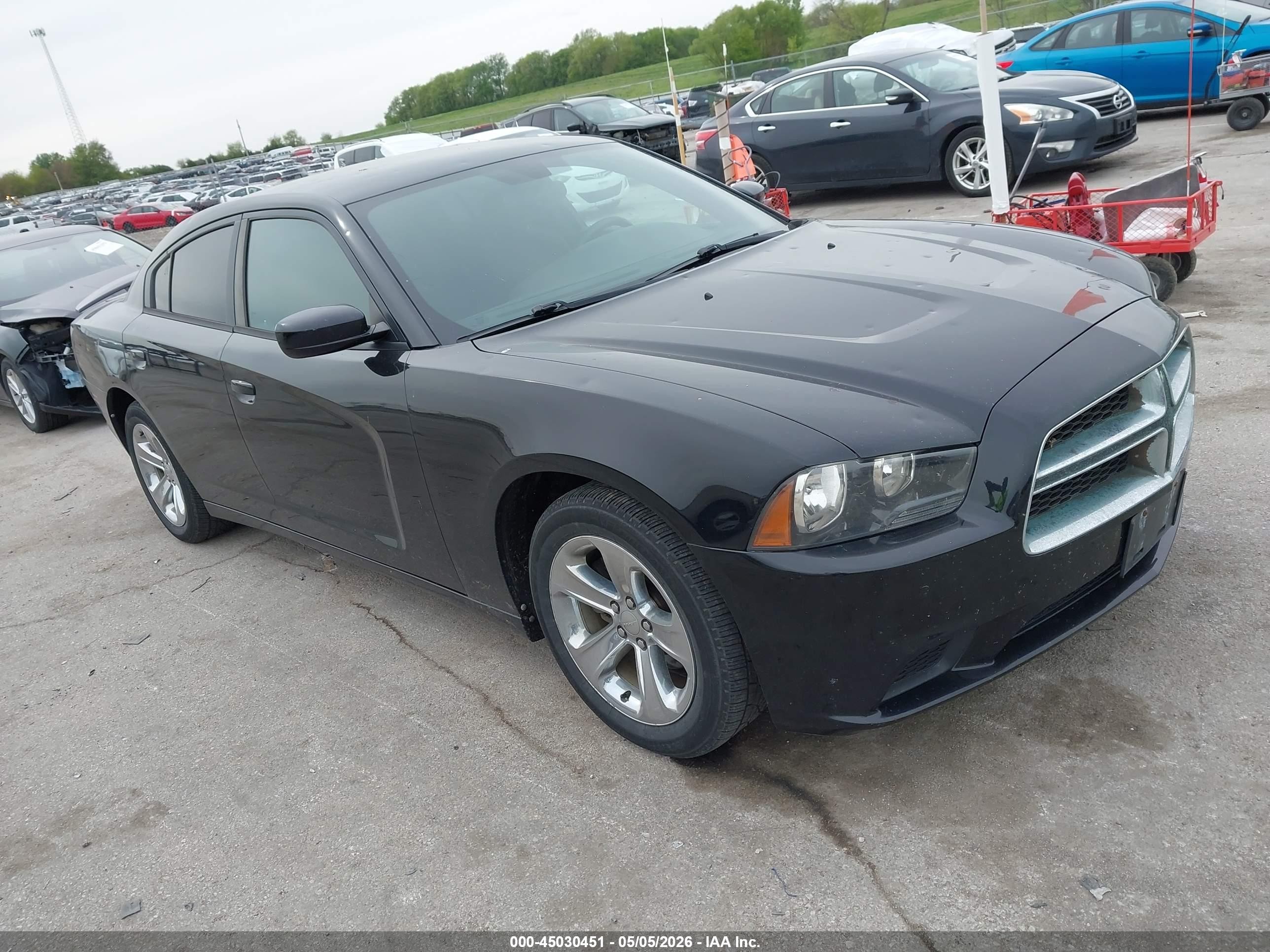 2013 Dodge Charger SE, VIN 2C3CDXBG4DH502696 — Hail
