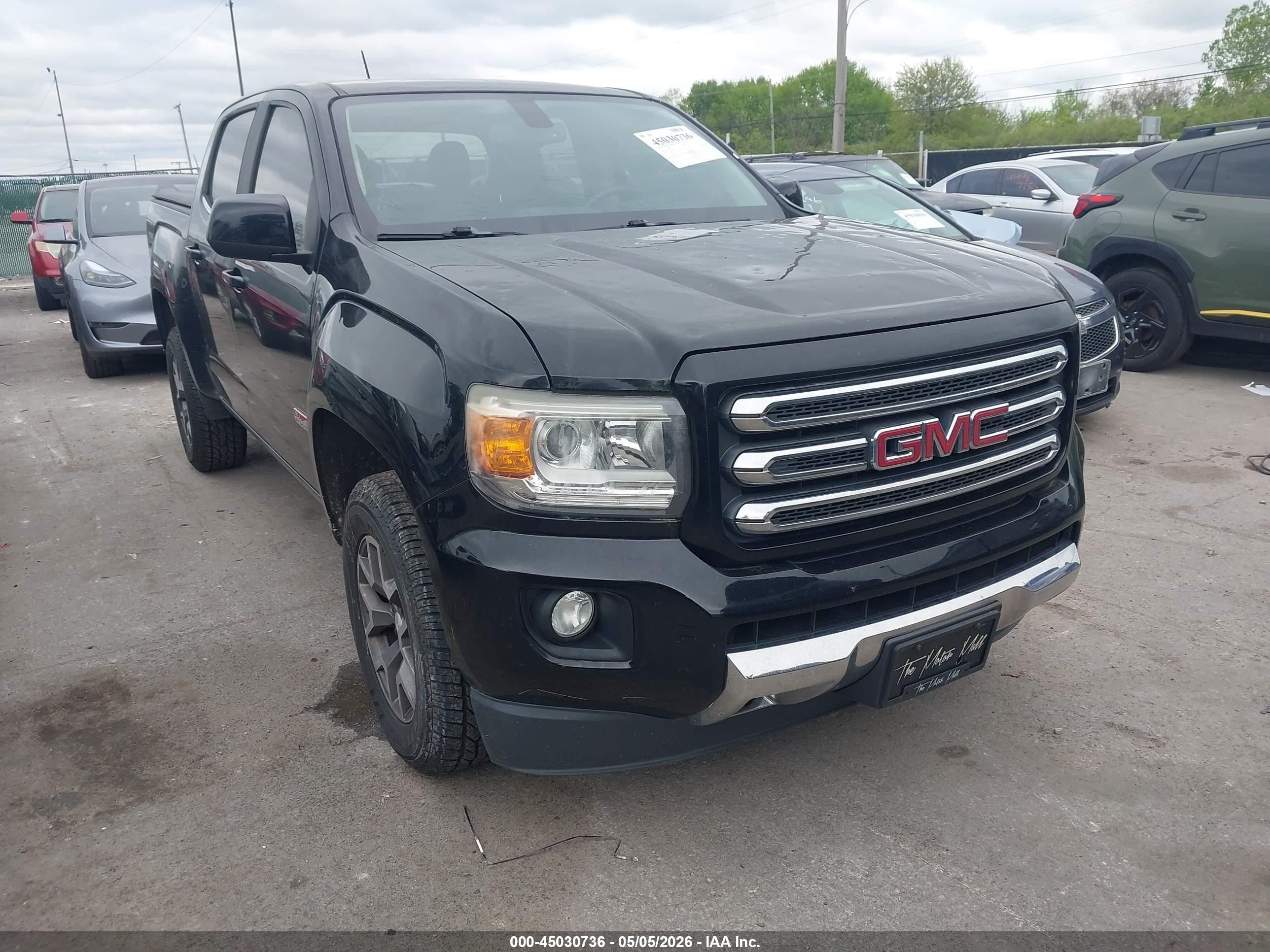 2015 GMC Canyon 4WD SLE, VIN 1GTG6BE31F1161374 — Hail