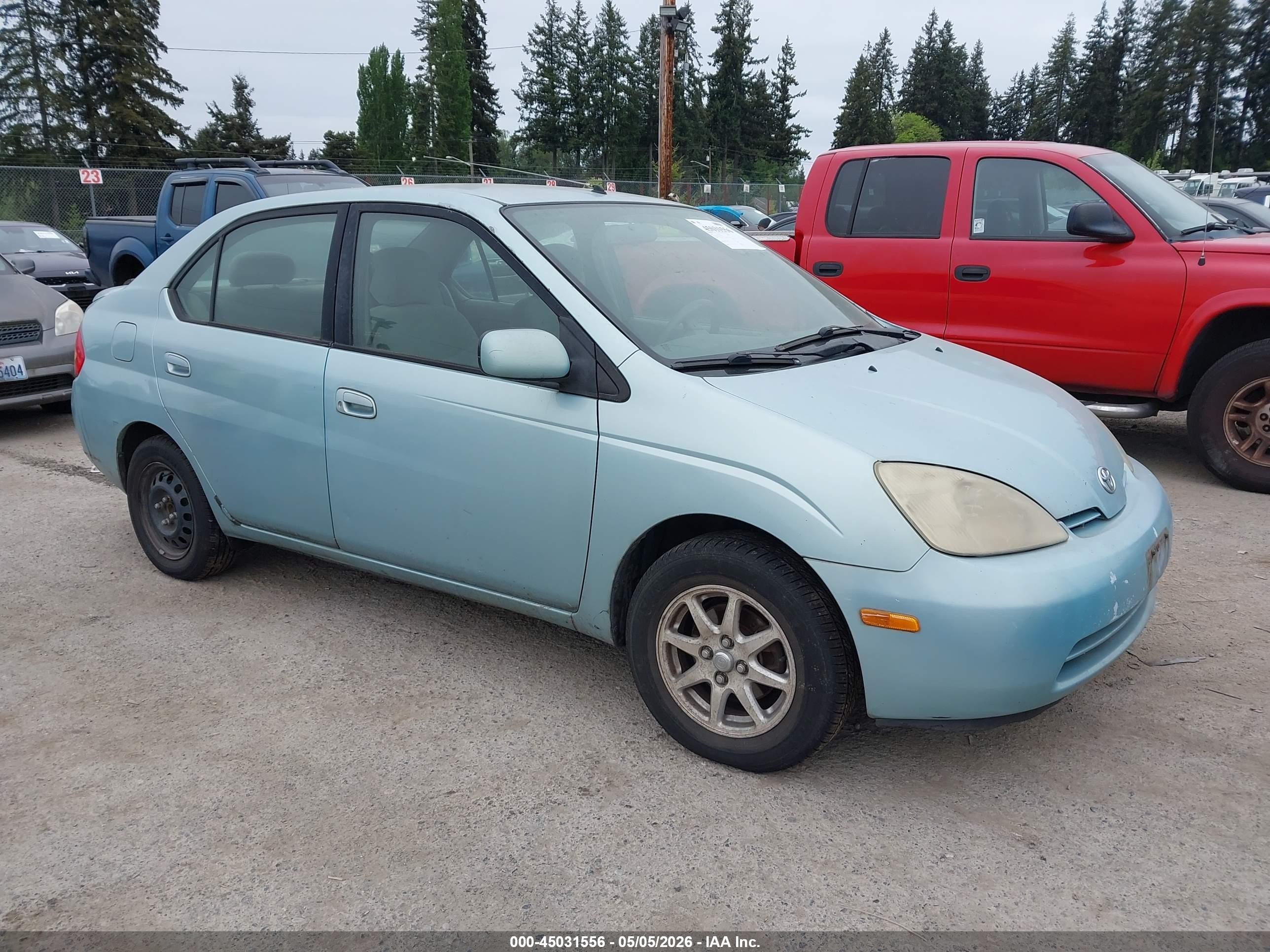 2001 Toyota Prius, VIN JT2BK12U610006131 — Normal wear