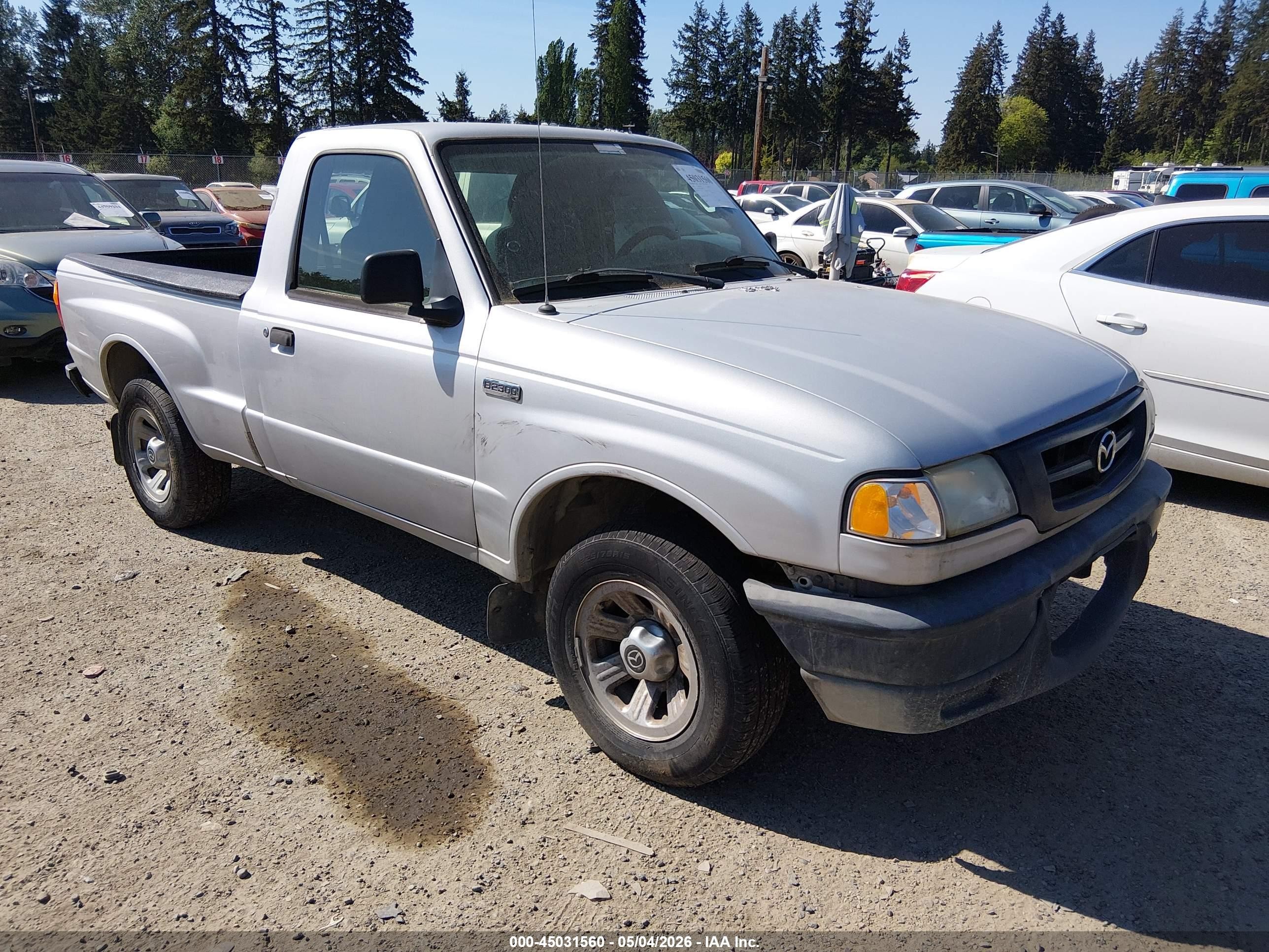 2004 Mazda B-Series, VIN 4F4YR12D84TM09874 — Normal wear
