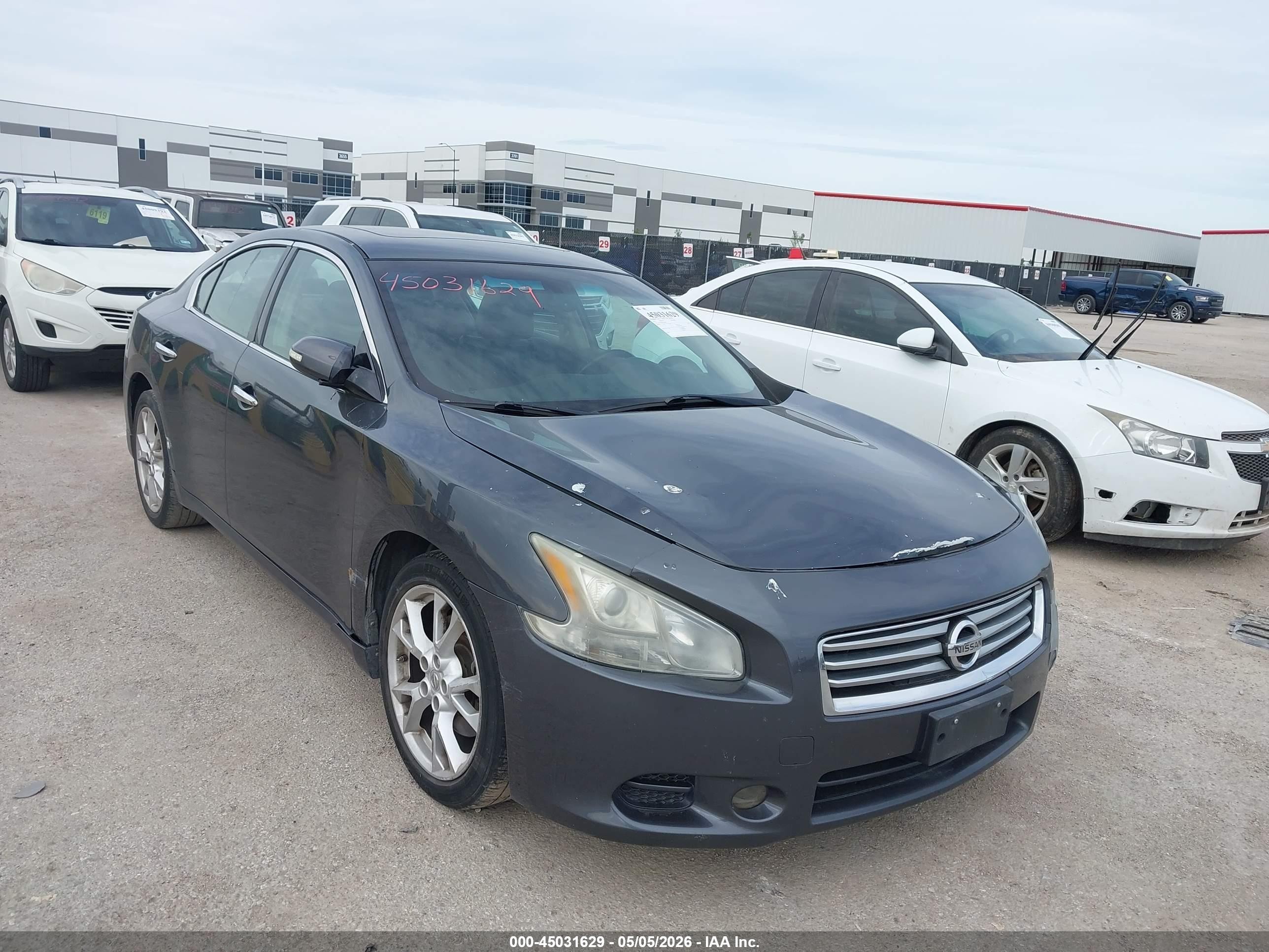 2012 Nissan Maxima SV, VIN 1N4AA5AP0CC868518 — Обычный износ