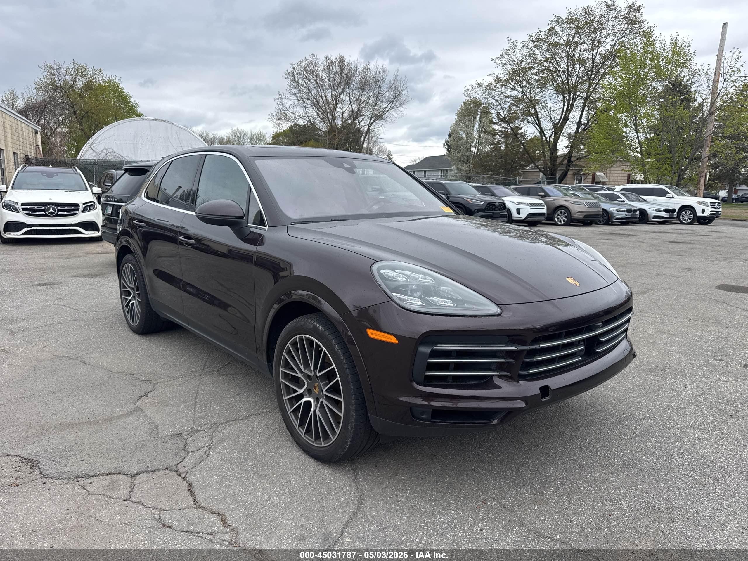 2021 Porsche Cayenne, VIN WP1AA2AY2MDA03187 — Фото с аукциона